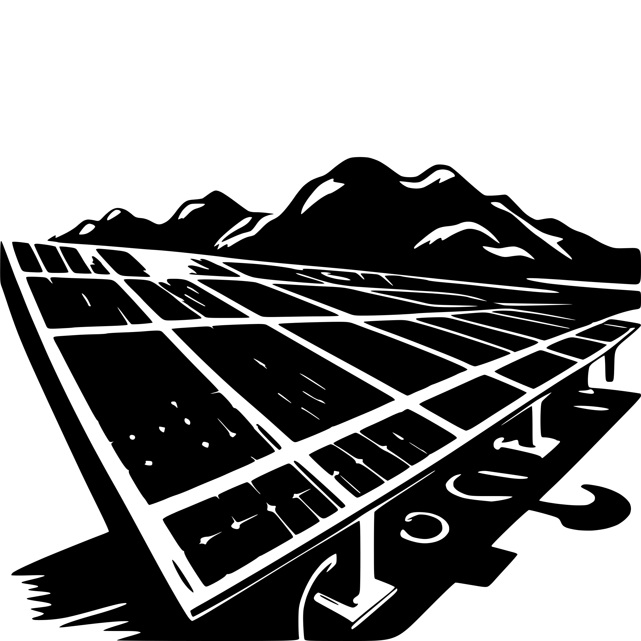 AI-generated SVG of a sun and solar panel, depicting power flow from sun to solar panel