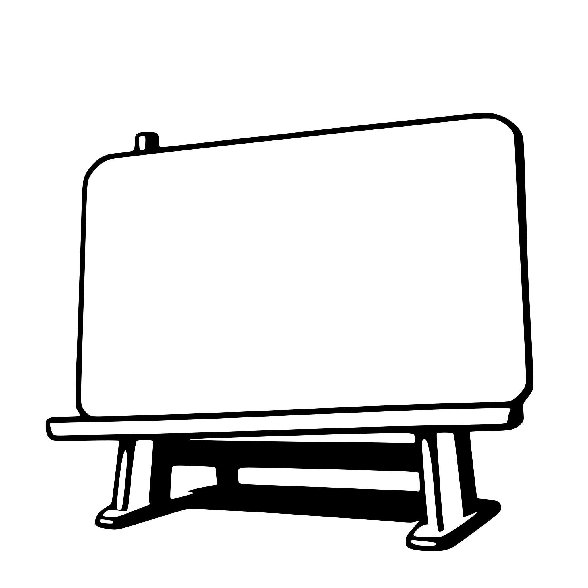 AI-generated SVG of a whiteboard