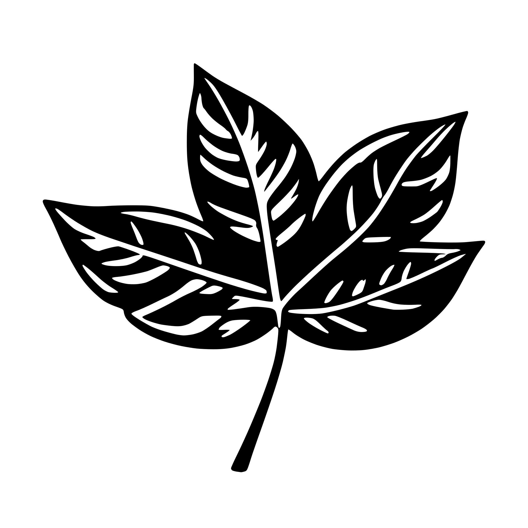 AI-generated SVG of 'Leaf green colours'