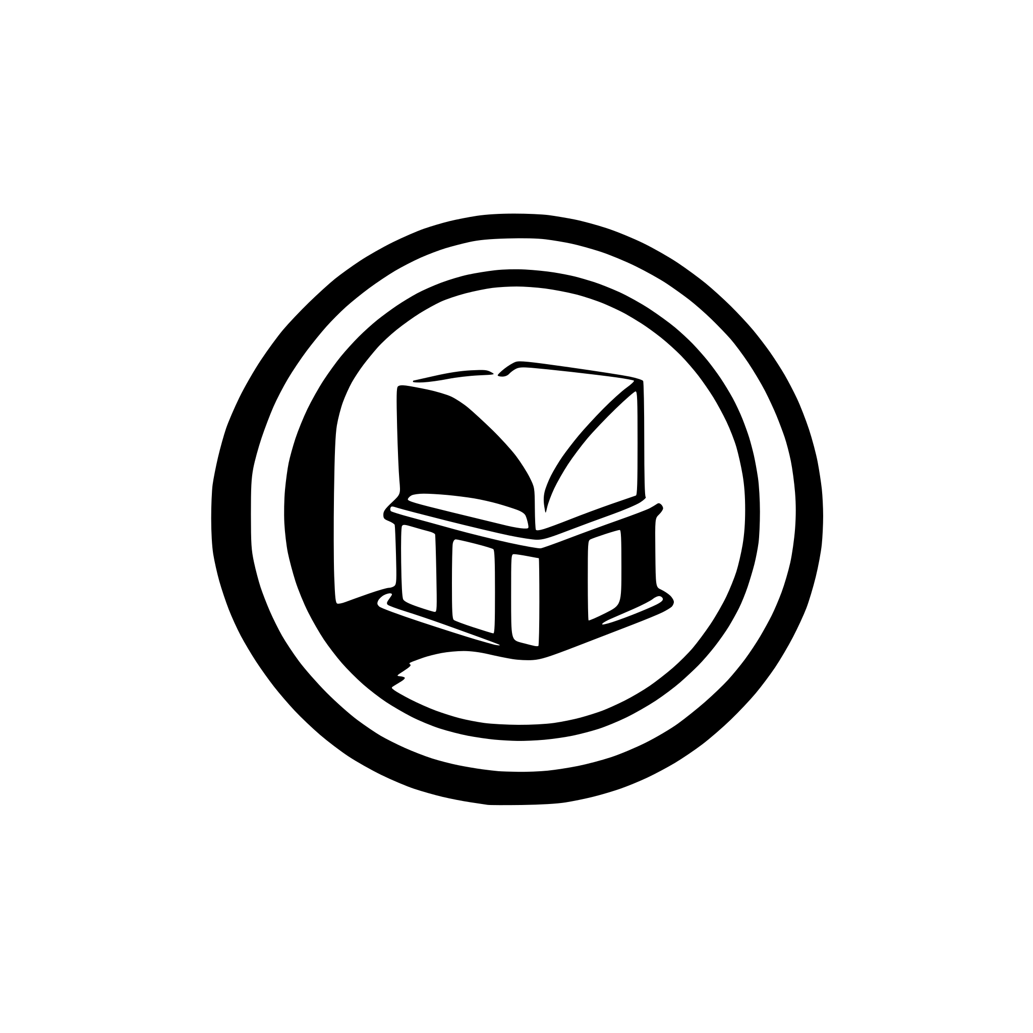 AI-generated SVG of a a book