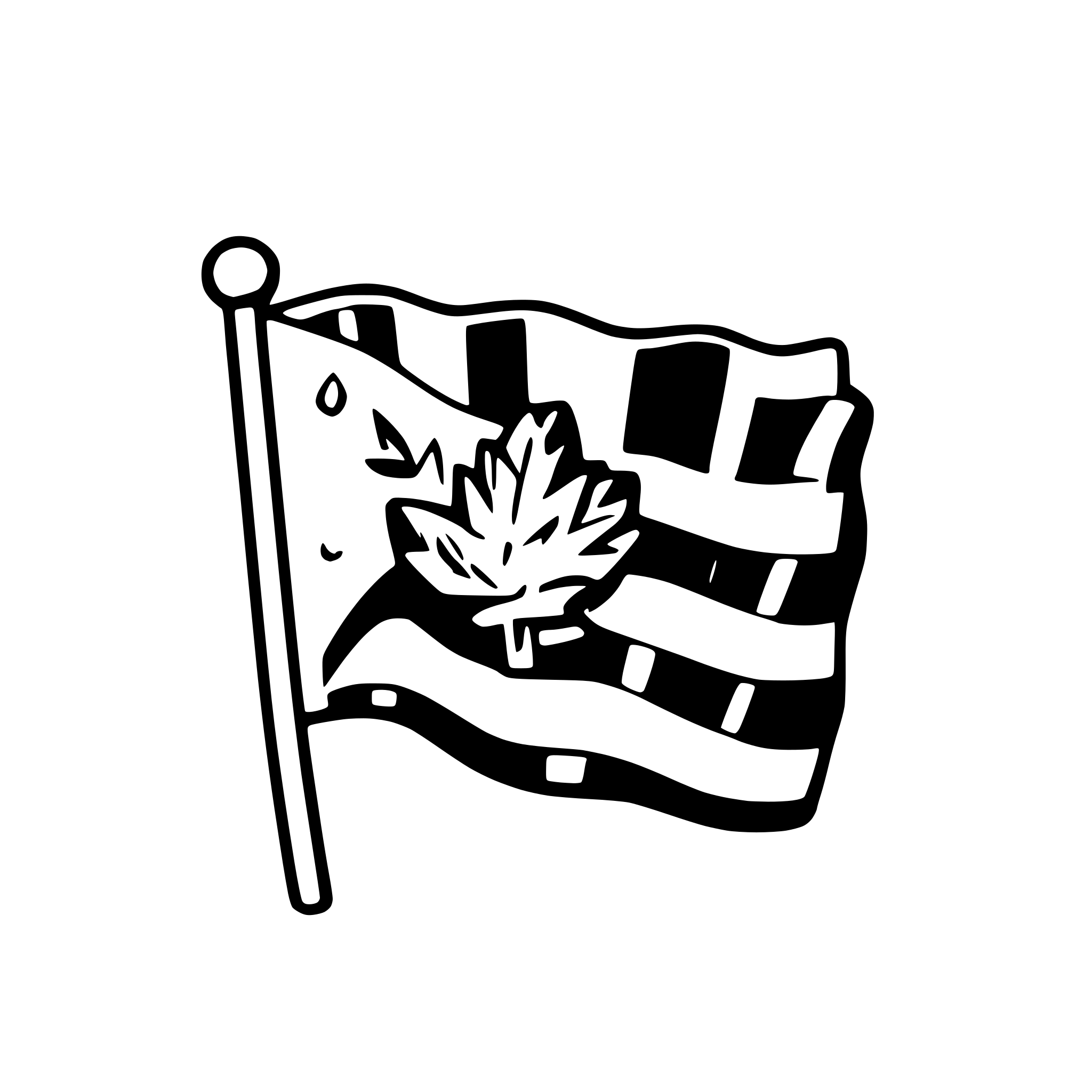 AI-generated SVG of a flag of mexico.