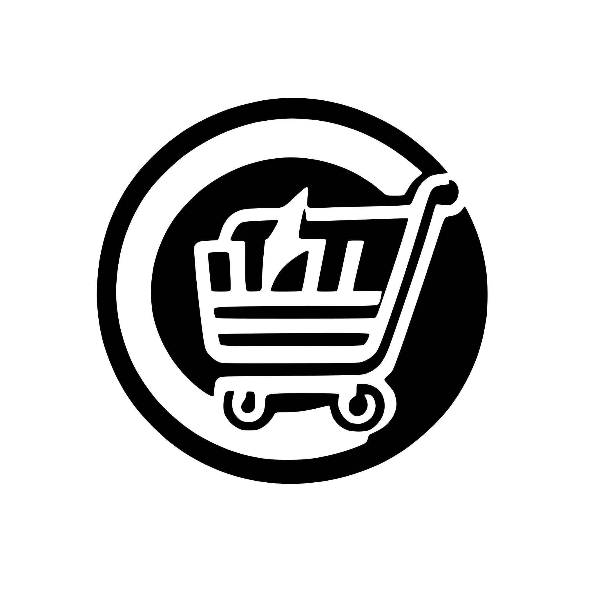 AI-generated SVG of a shopping cart logo lightning