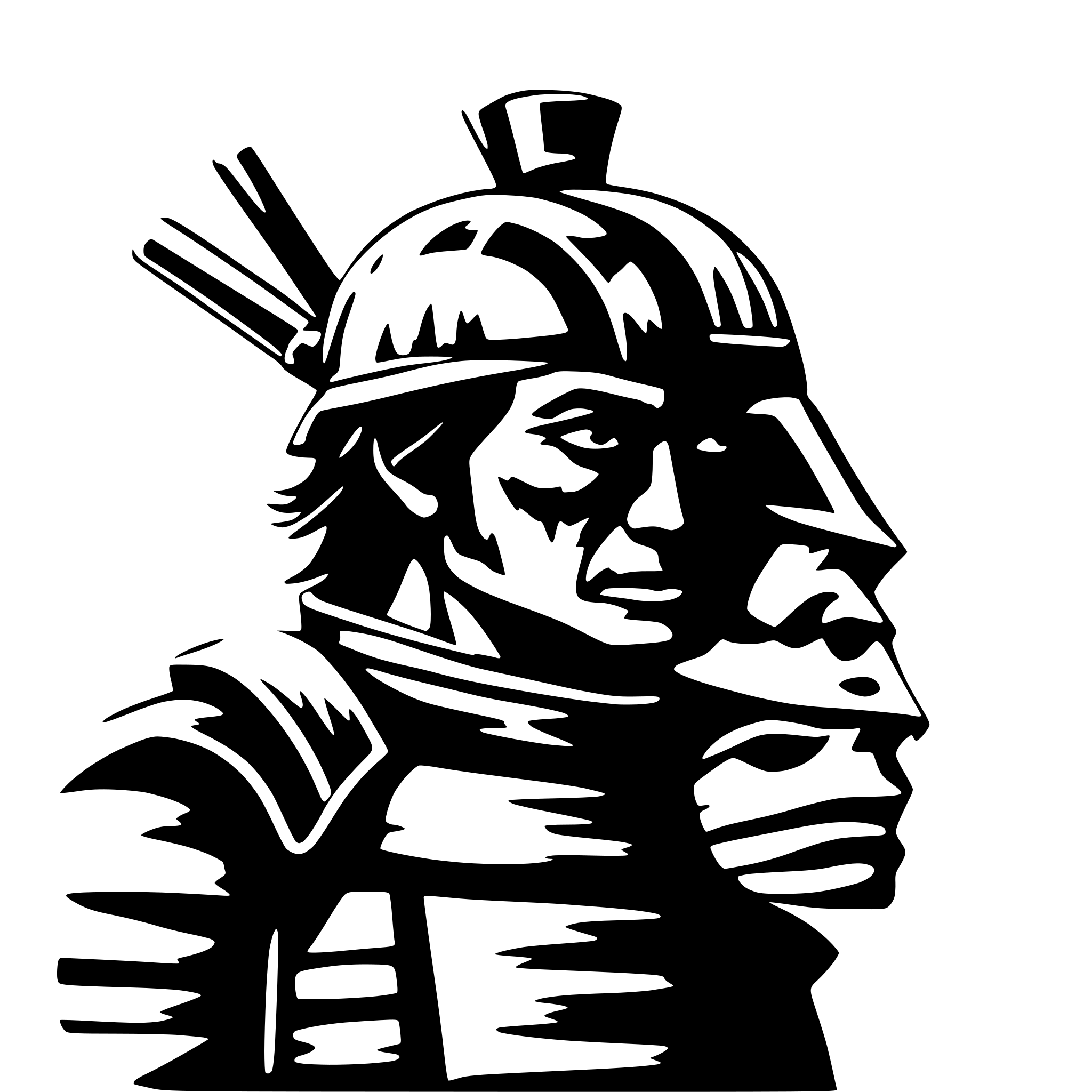 AI-generated SVG of a old samurai side view nostalgic