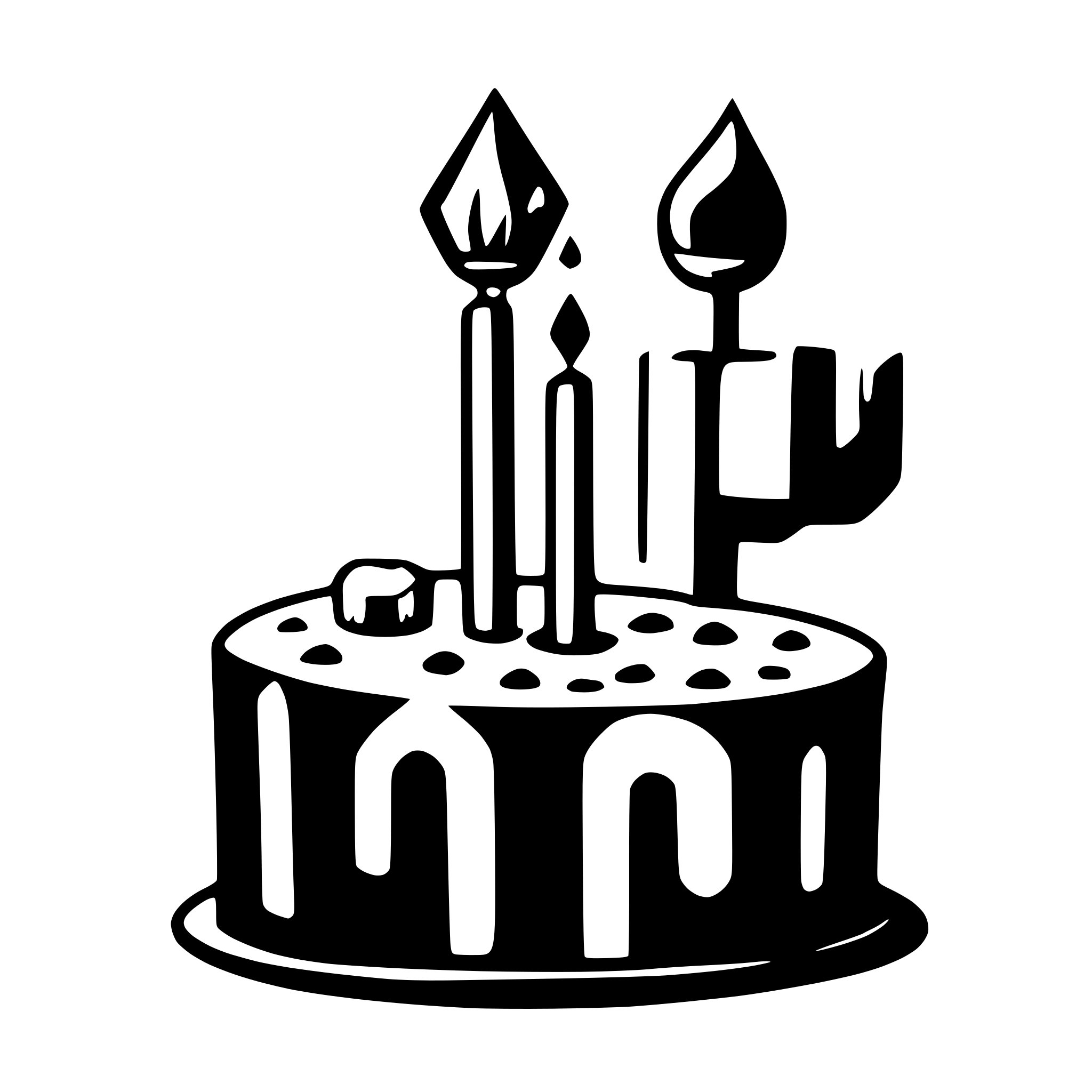 AI-generated SVG of '40 birthday'