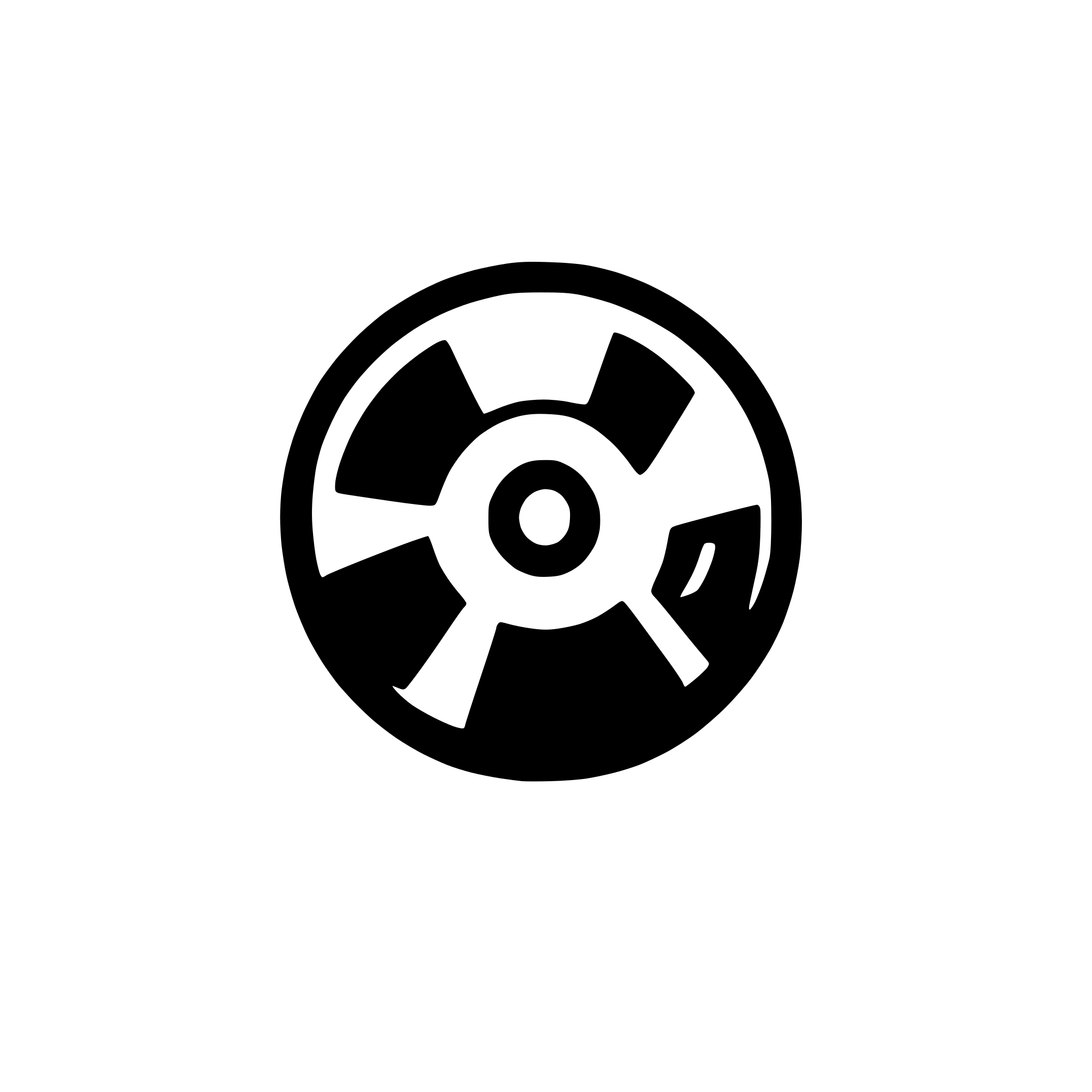 AI-generated SVG of 'radiation icon'