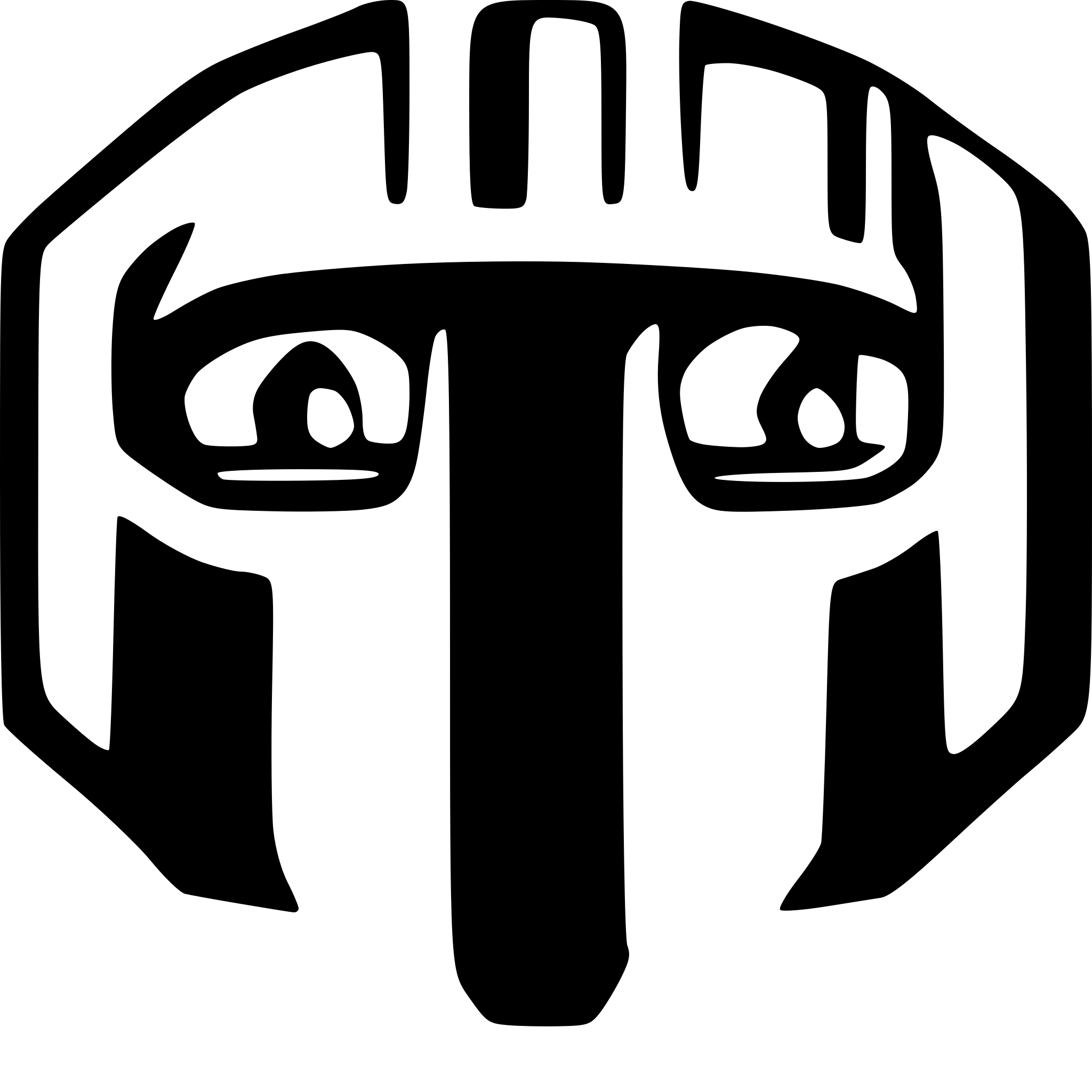 AI-generated SVG of a A robotic brain