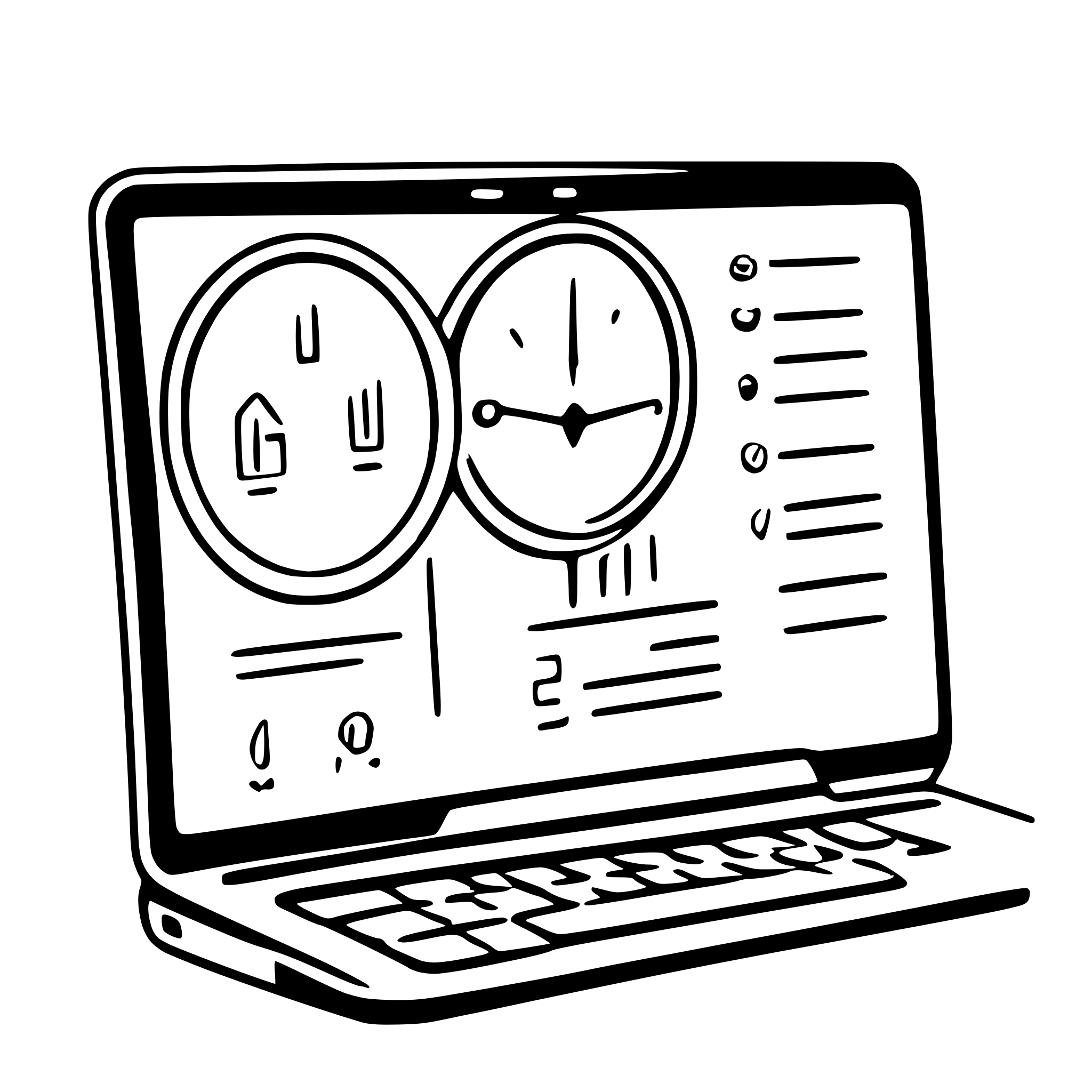 AI-generated SVG of a A laptop displaying the SUBI dashboard, highlighting metrics like DSCR, ROI, and Payback Period. Surround the laptop with icons of a magnifying glass (analysis), handshake (negotiation), and clipboard AI-generated SVG of a A laptop displaying the SUBI dashboard, highlighting metrics like DSCR, ROI, and Payback Period. Surround the laptop with icons of a magnifying glass (analysis), handshake (negotiation), and clipboard