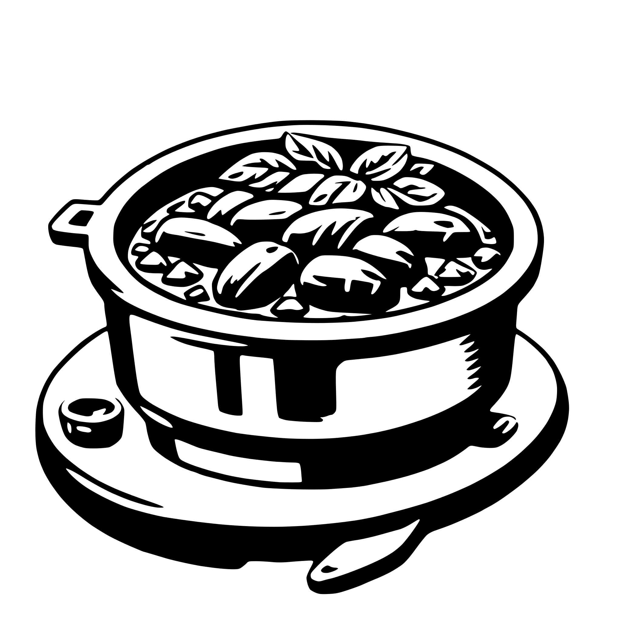 AI-generated SVG of 'stew'