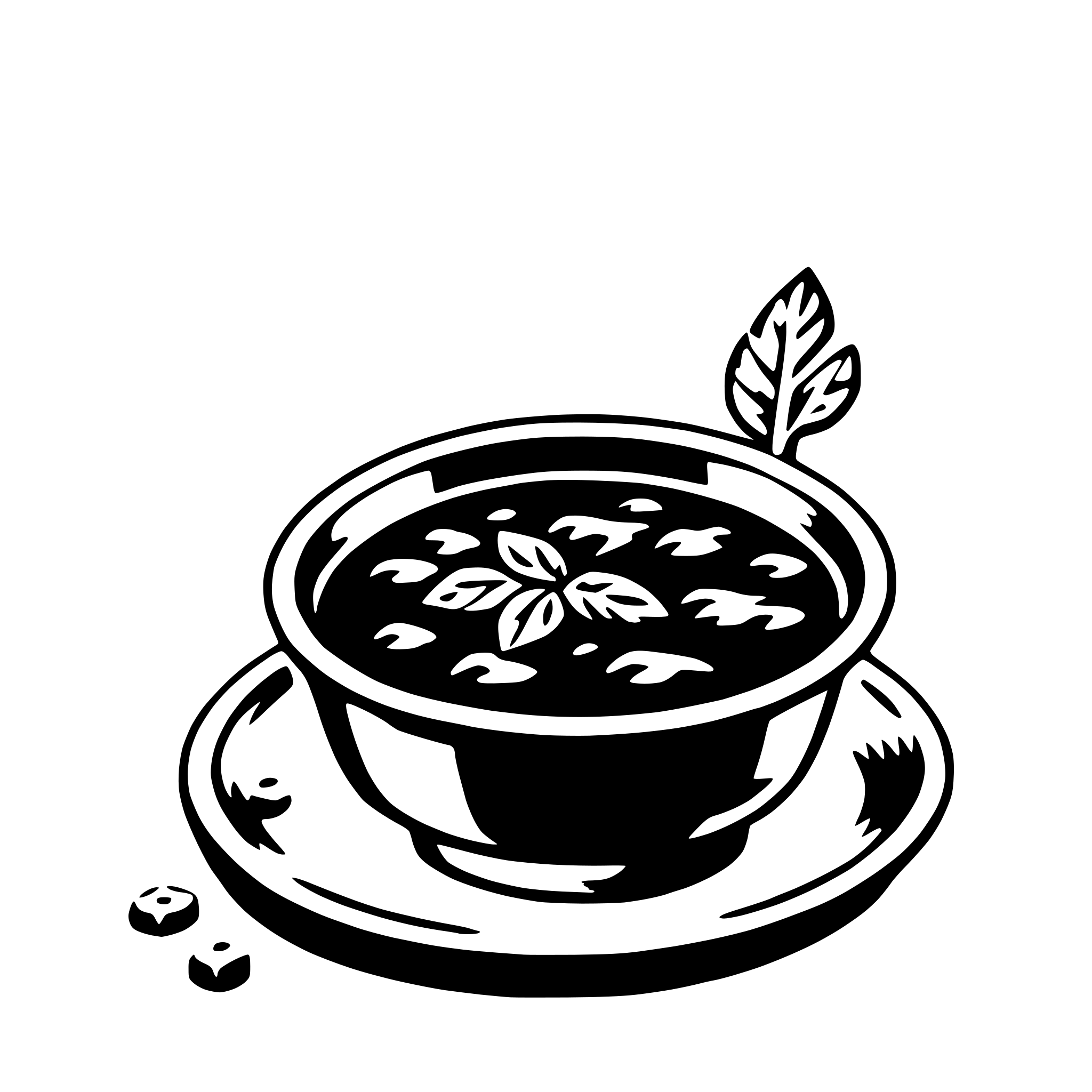AI-generated SVG of a borscht