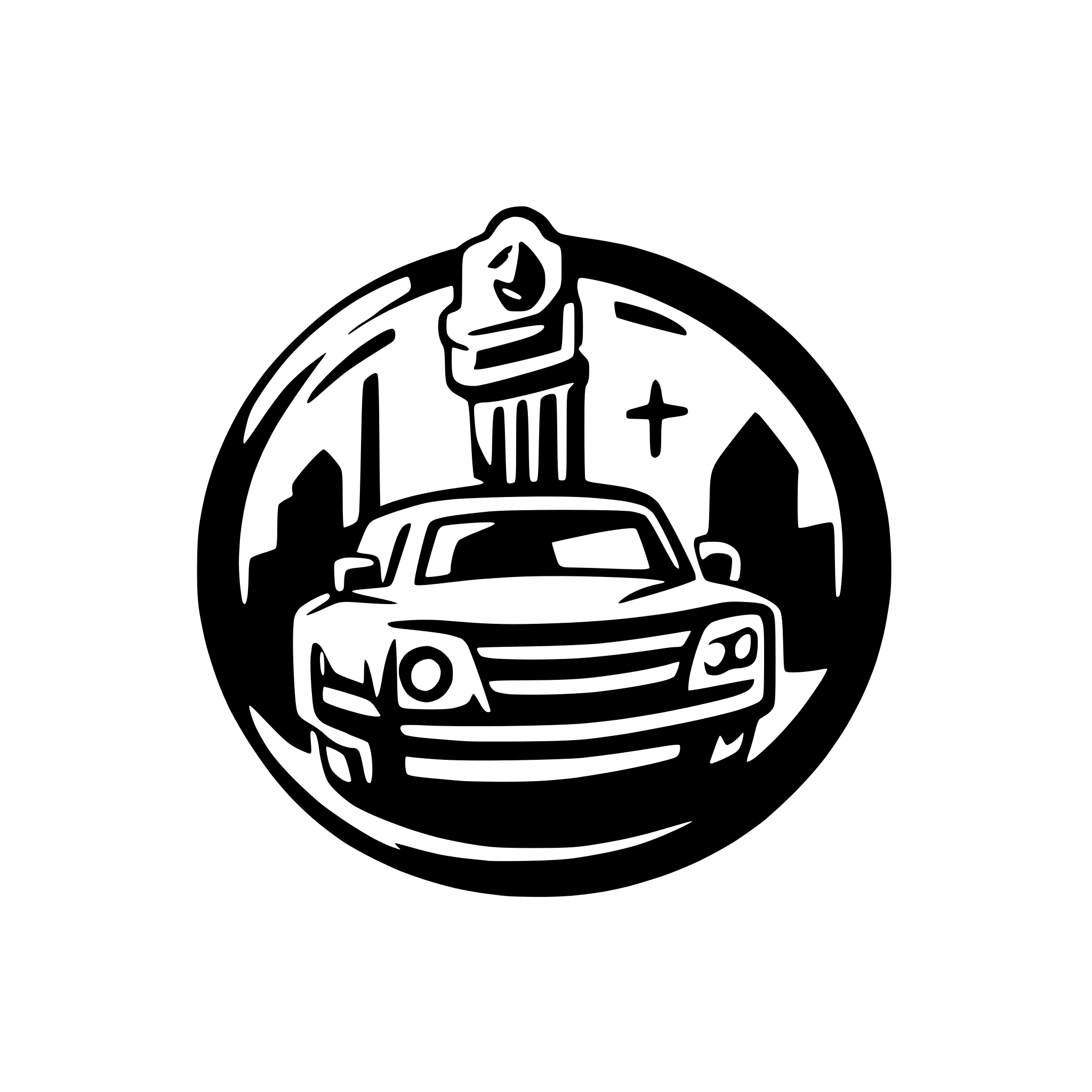 AI-generated SVG of a car wash