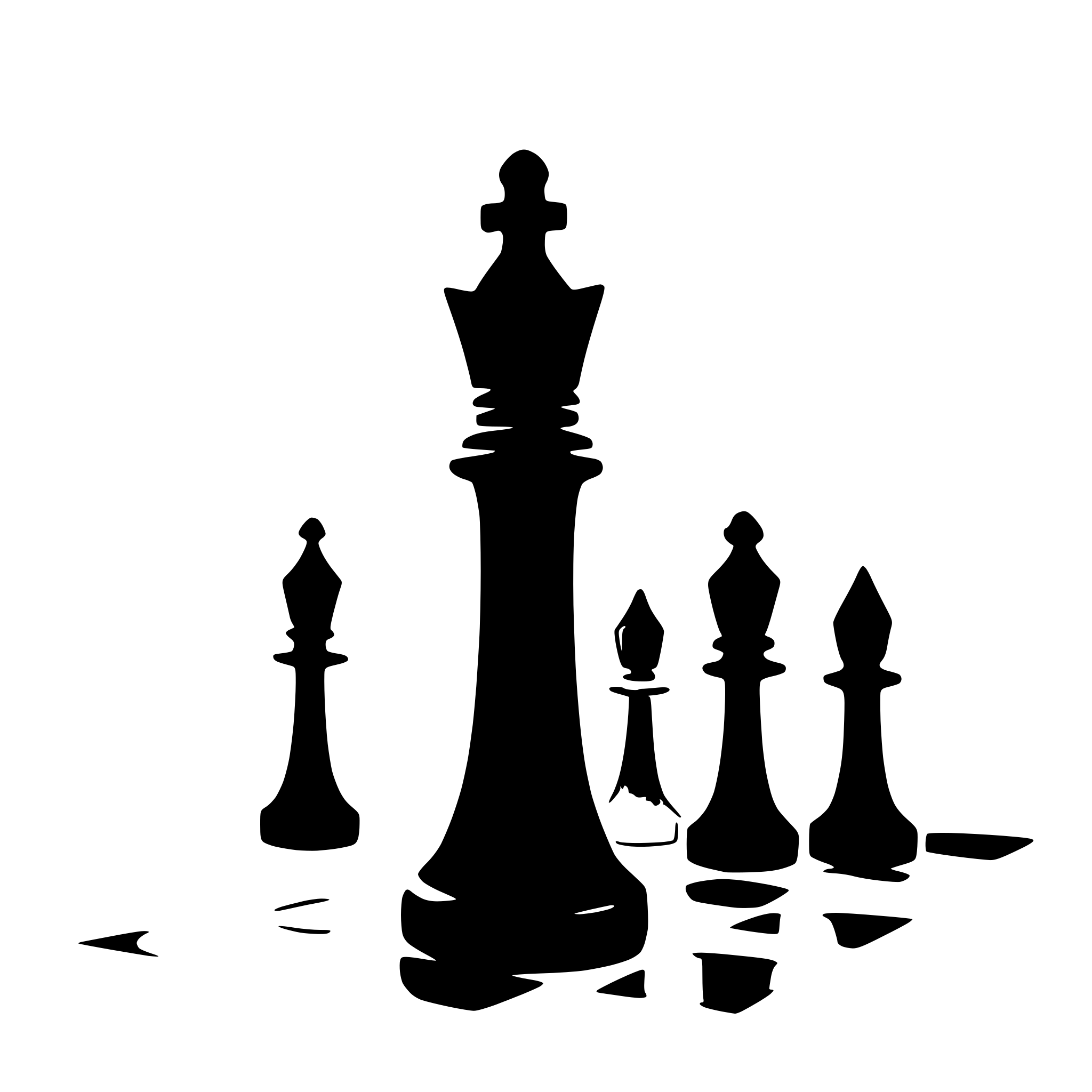 AI-generated SVG of a chess pieces in battle