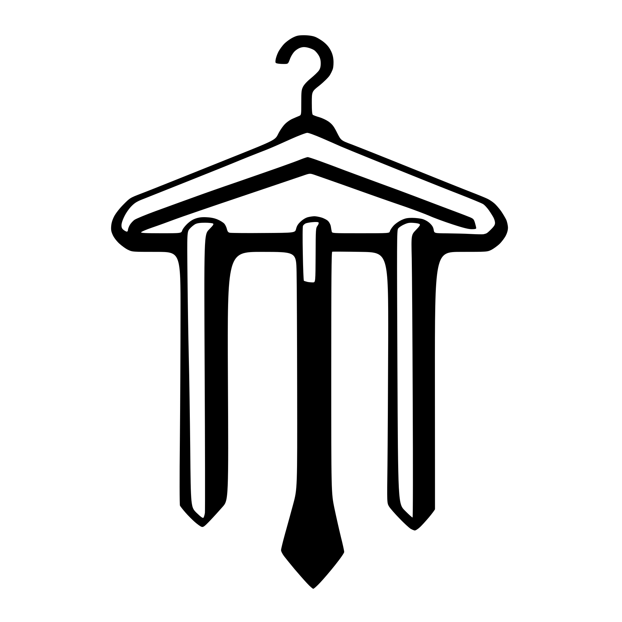 AI-generated SVG of a hanger