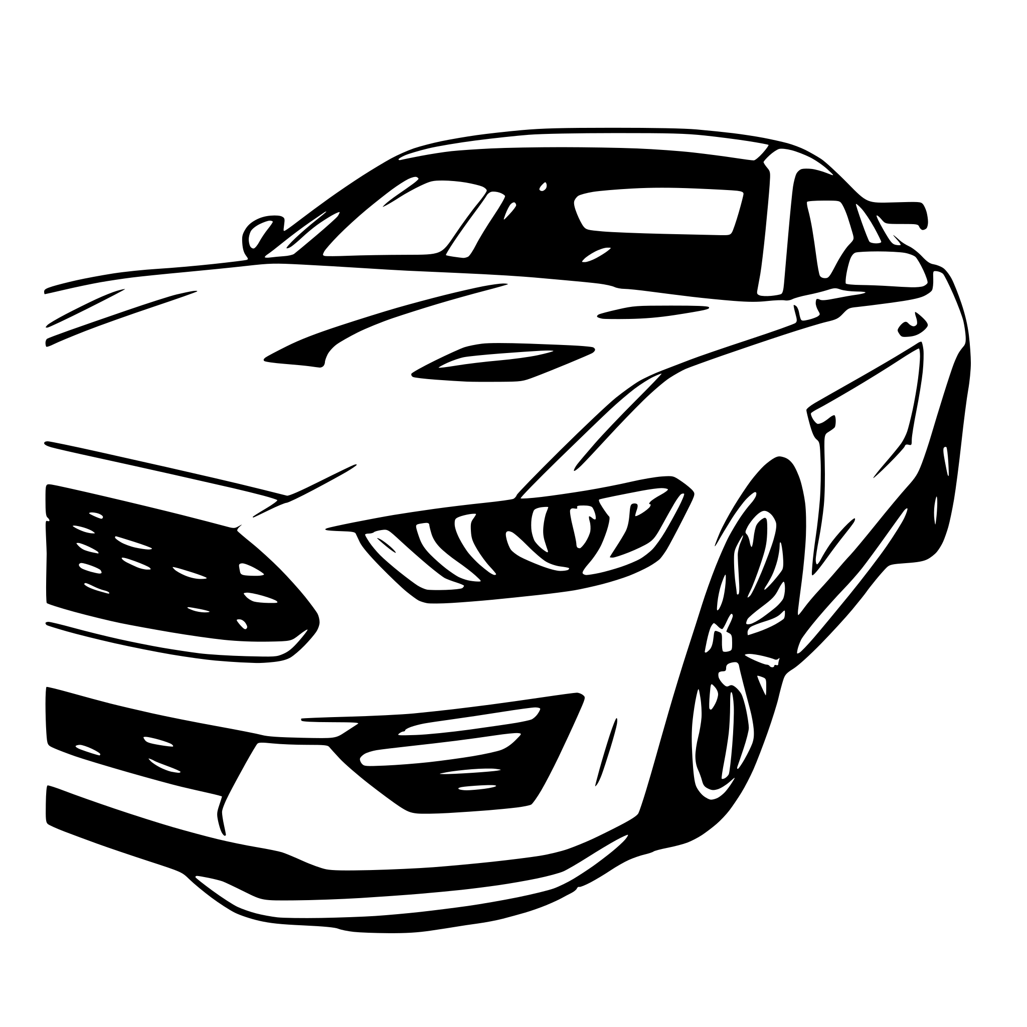 AI-generated SVG of '2017 Mustang gt California special'