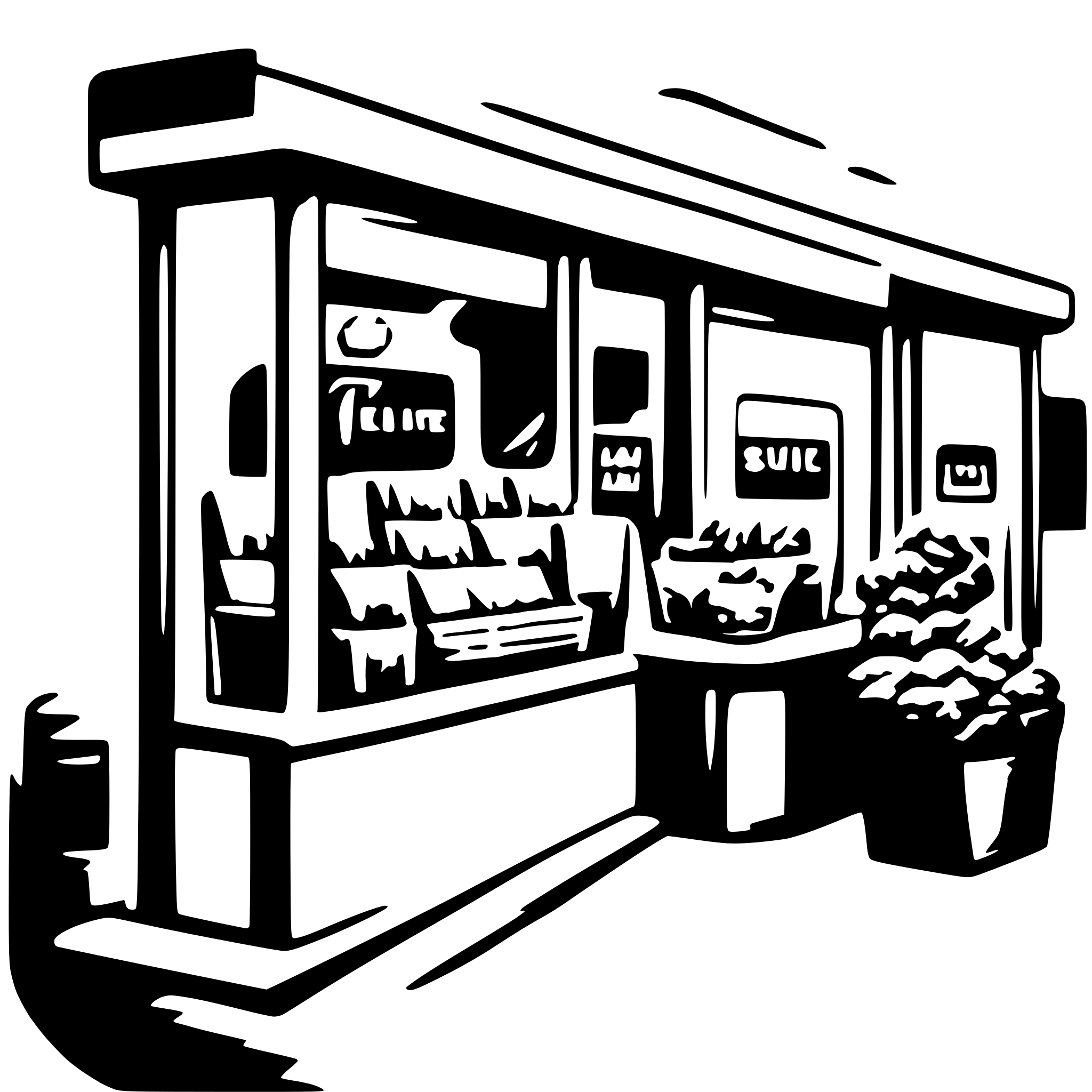 AI-generated SVG of 'shopping store'