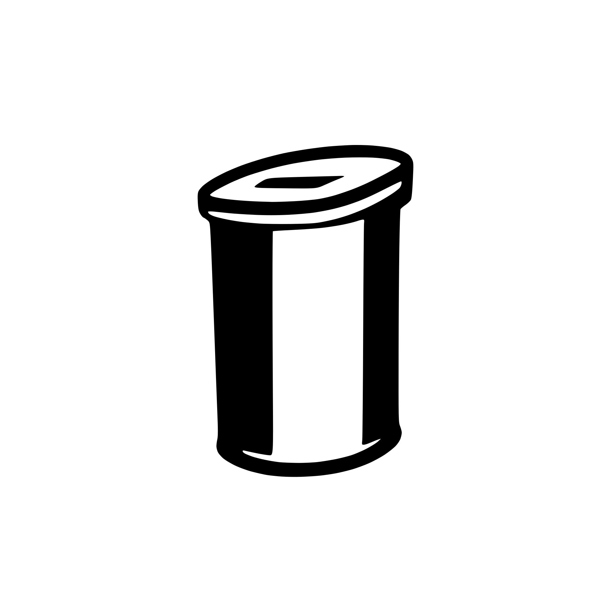 AI-generated SVG of a trash bin