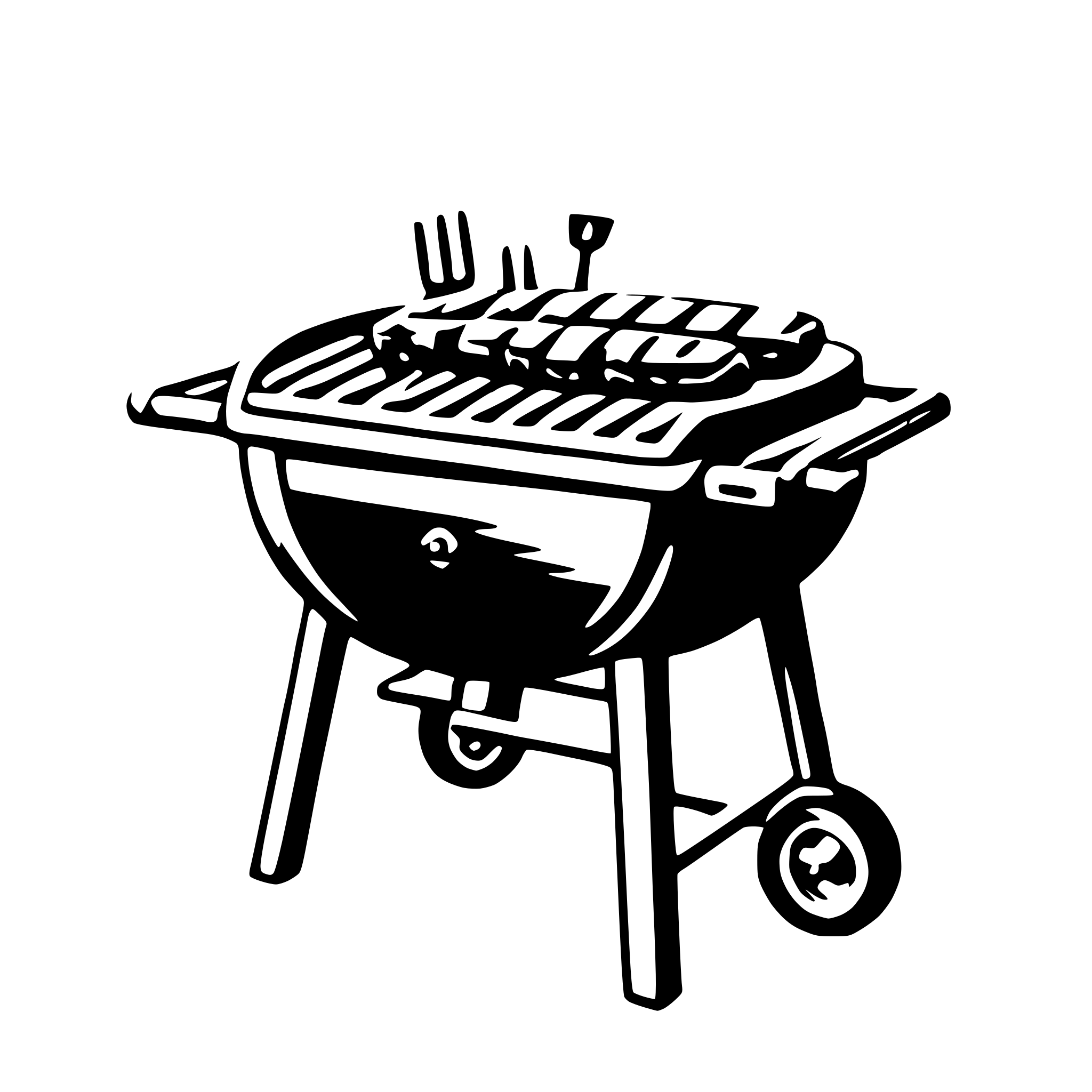 AI-generated SVG of a grill