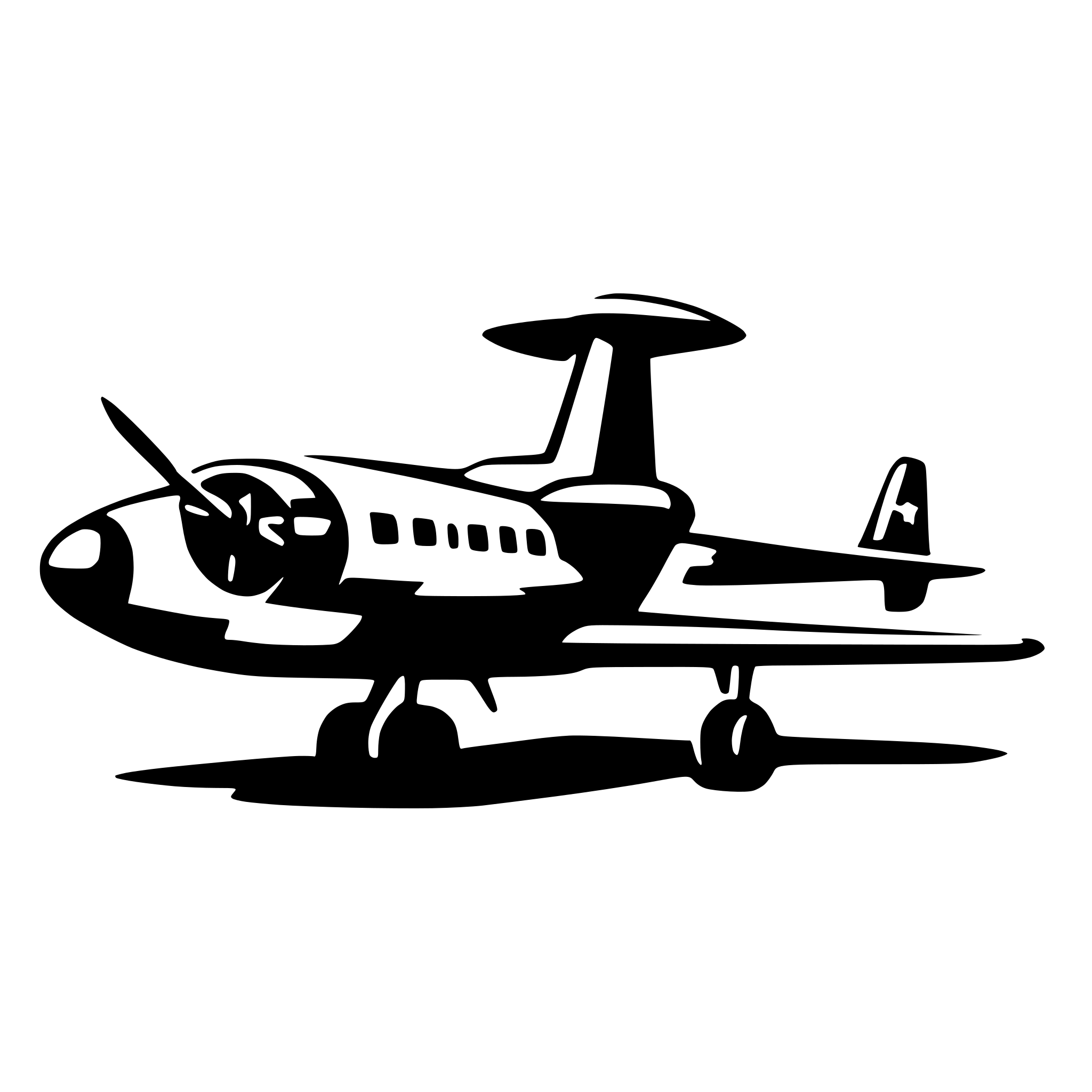 AI-generated SVG of a airplane