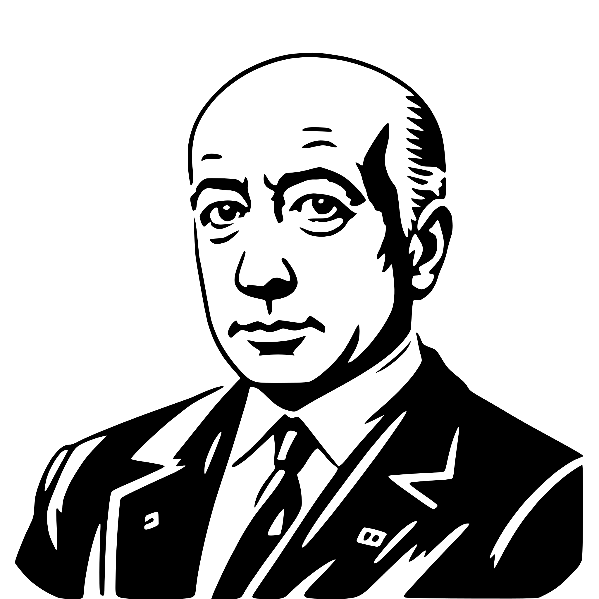 AI-generated SVG of 'alfred hitchcock'