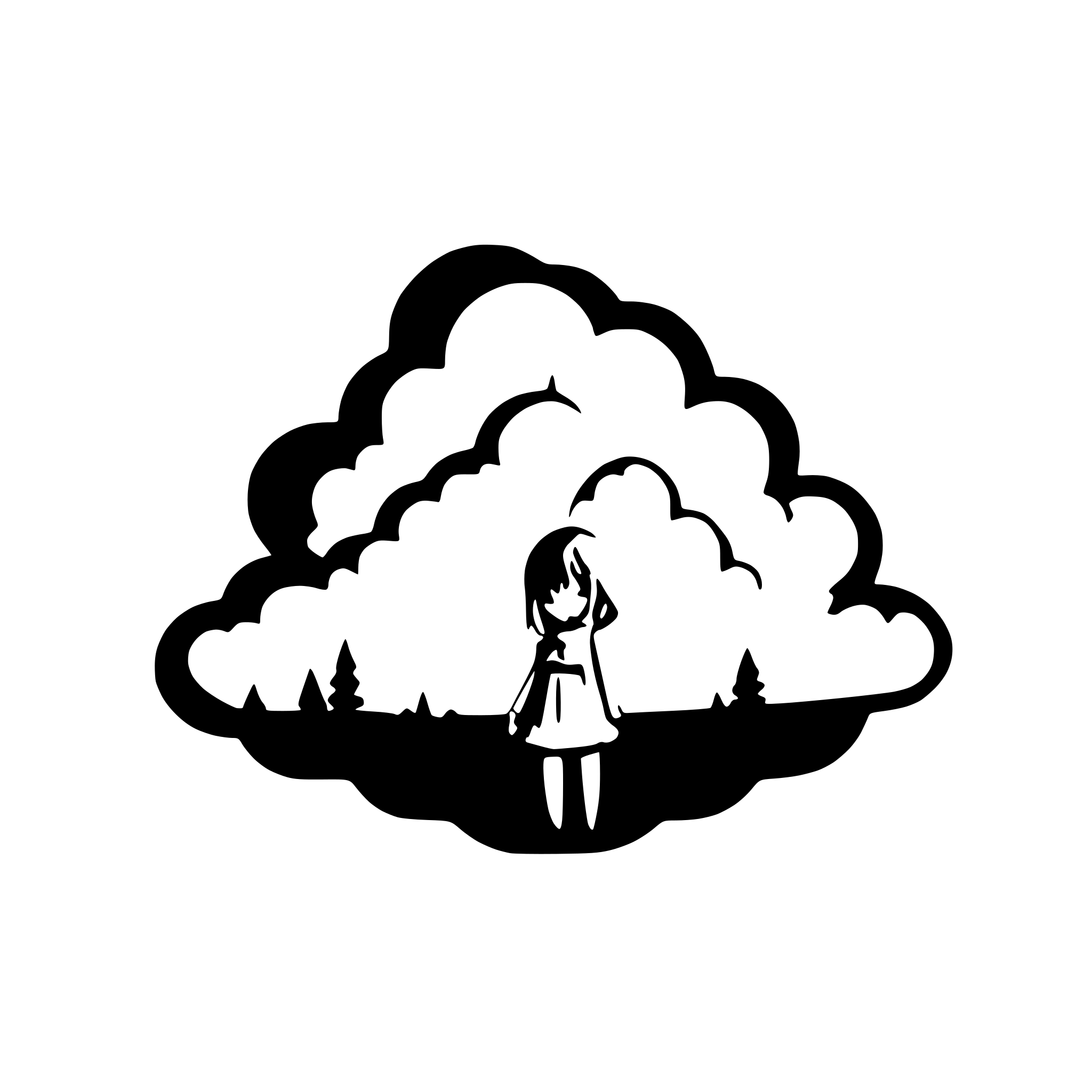 AI-generated SVG of a cloud