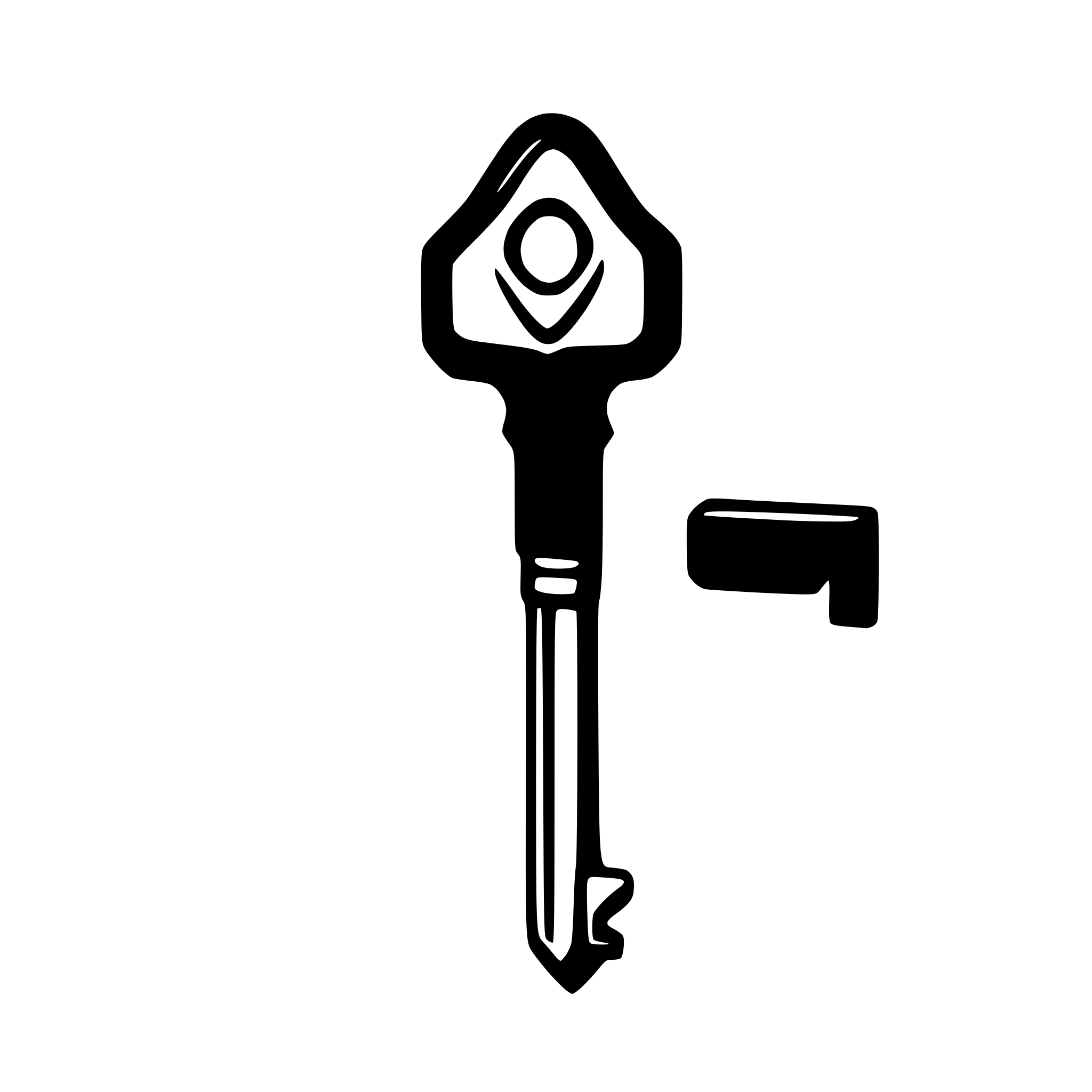 AI-generated SVG of a Security key
