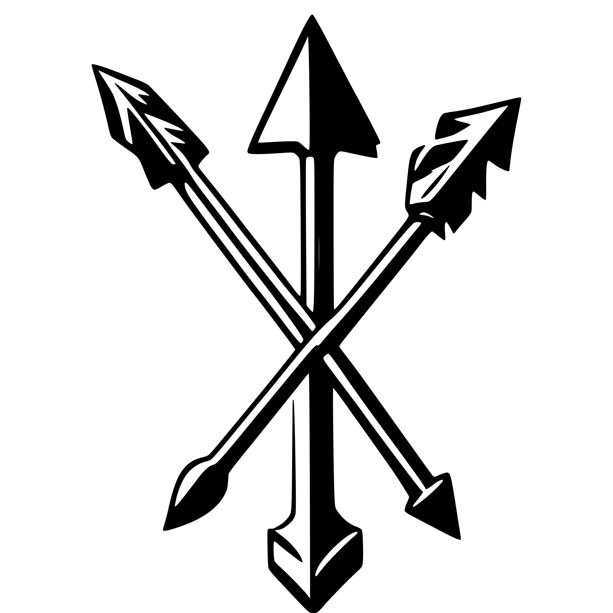 AI-generated SVG of 'arrow'