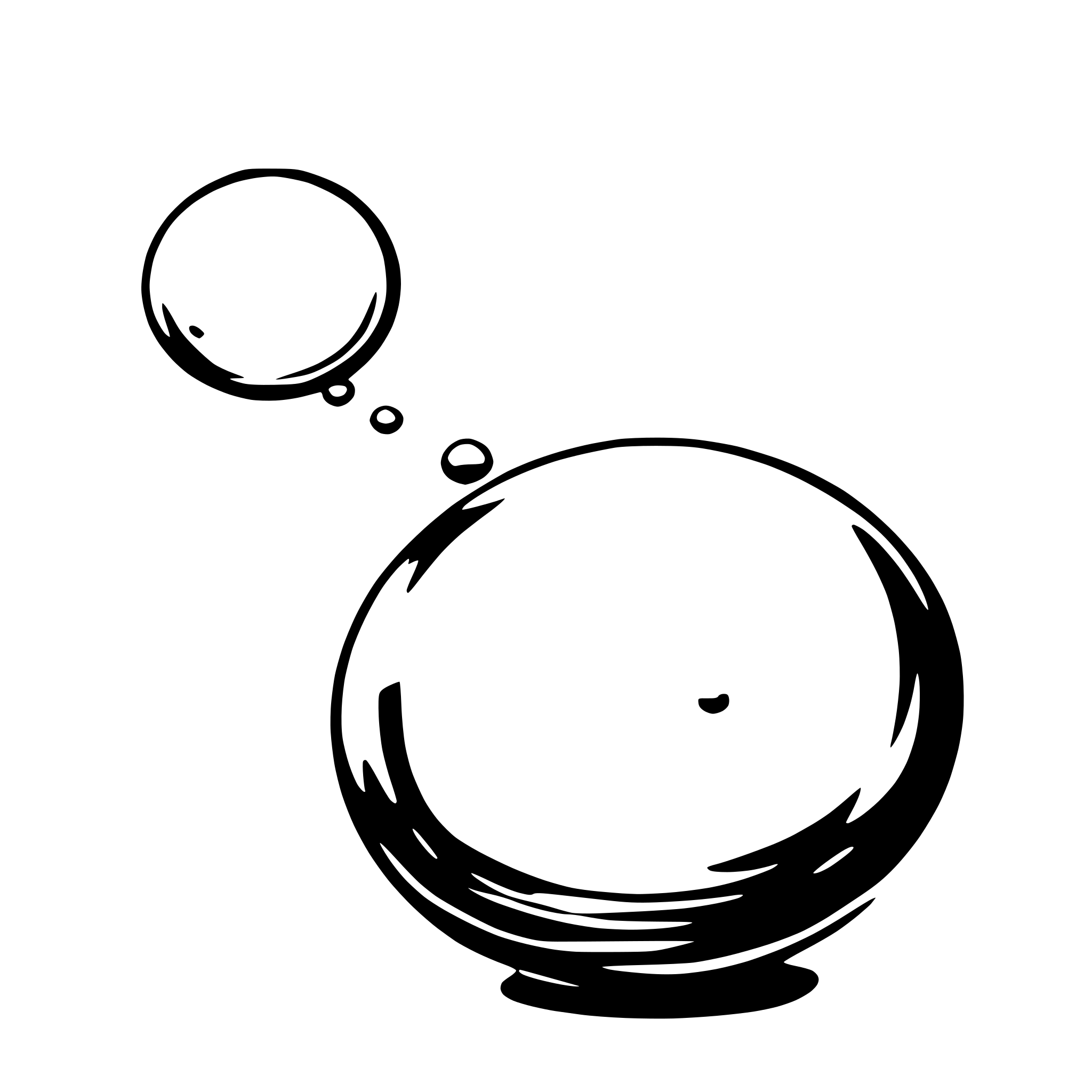 AI-generated SVG of 'soap bubbles'