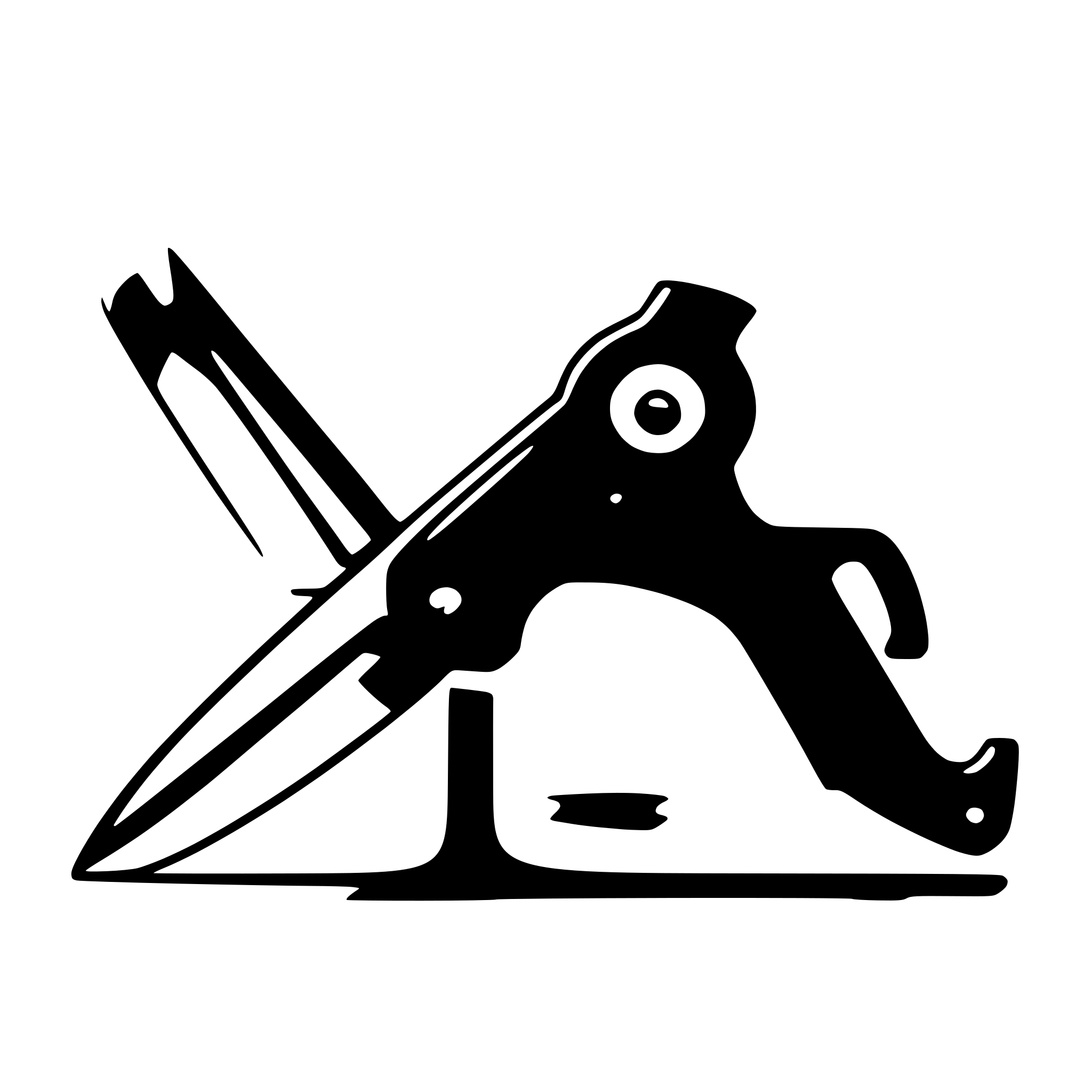 AI-generated SVG of 'handsaw'