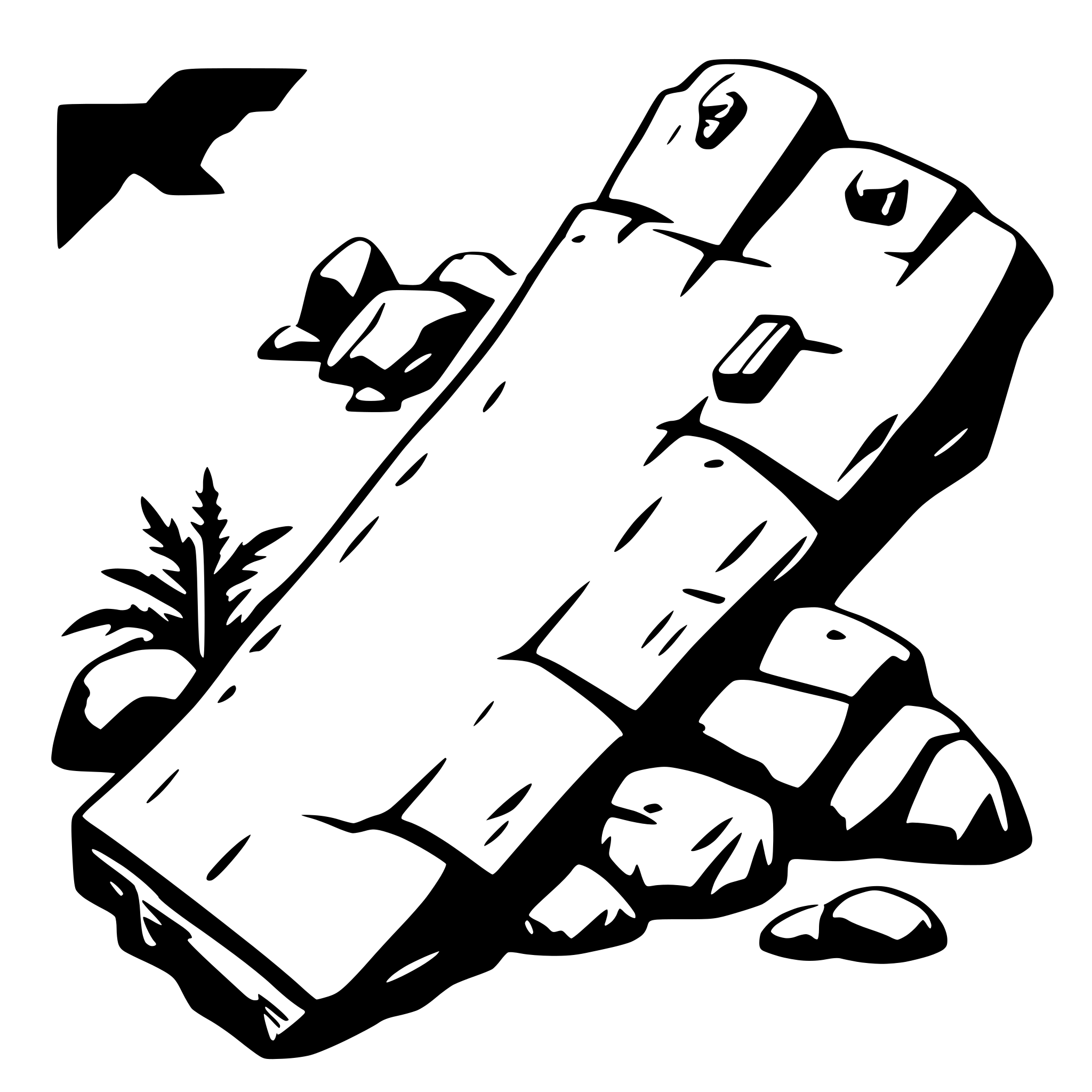 AI-generated SVG of a A journal for logging rock climbs