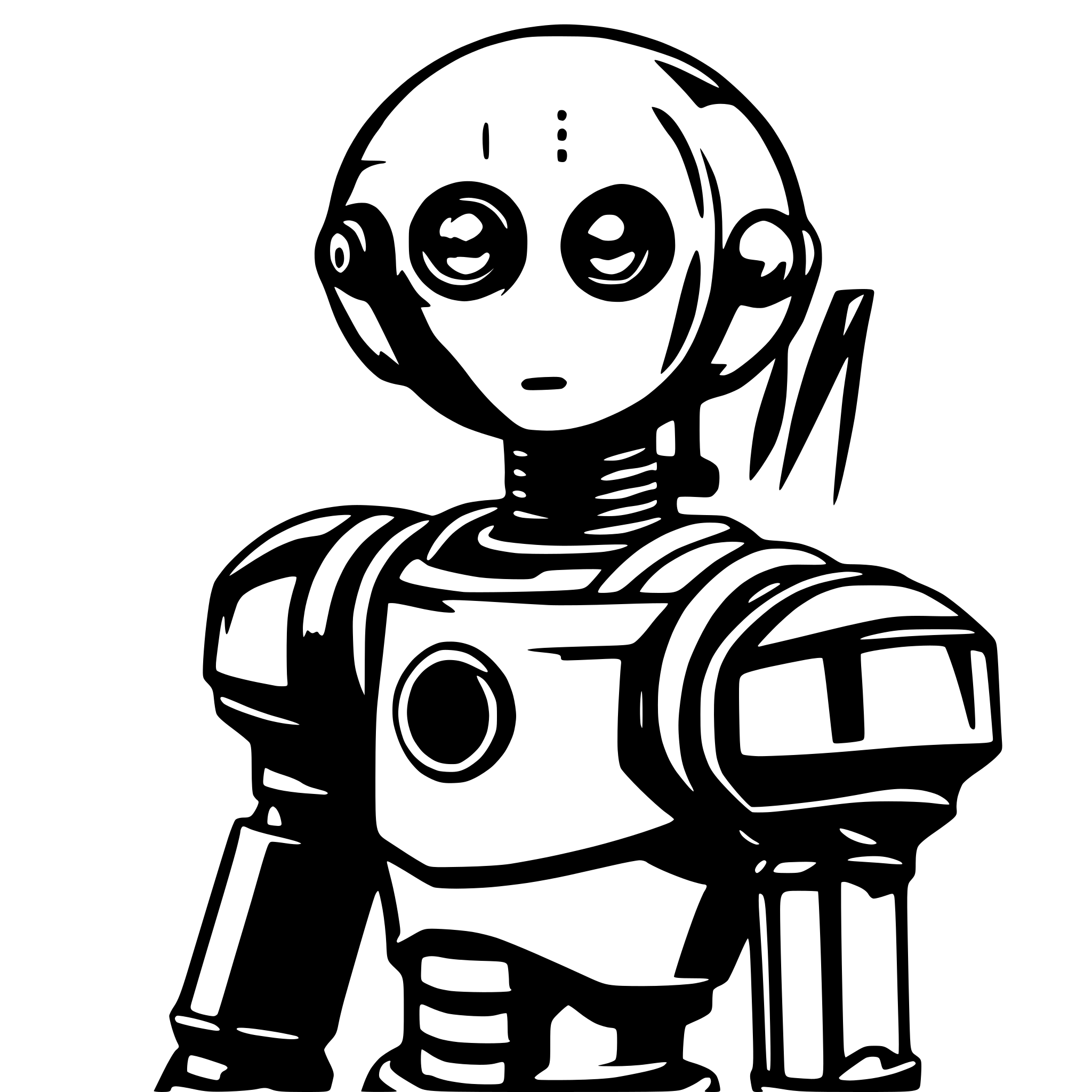 AI-generated SVG of 'robot evangelion'