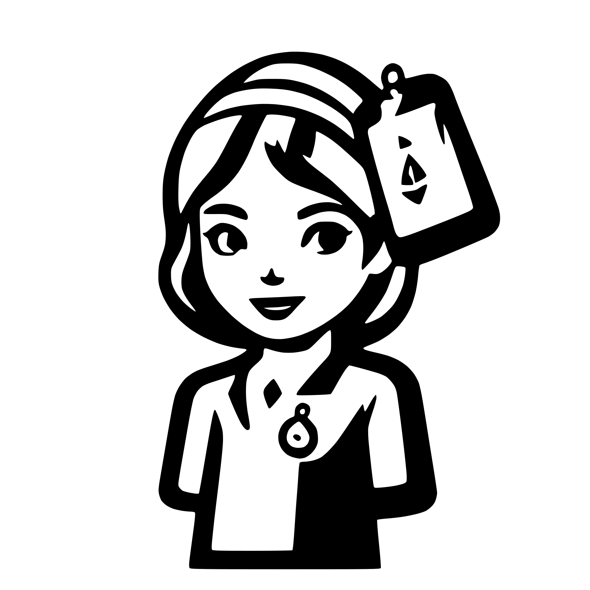 AI-generated SVG of a vaccination