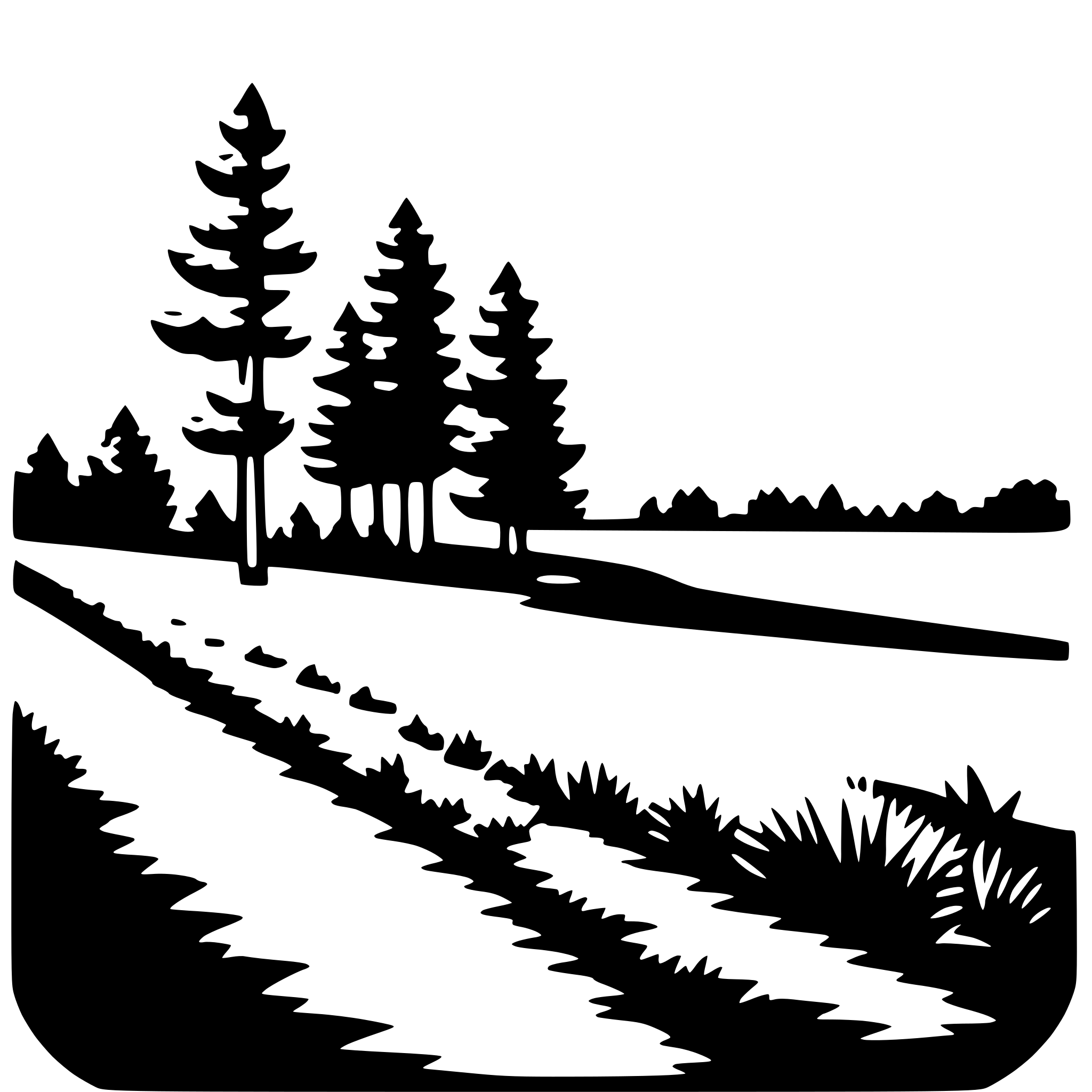 AI-generated SVG of a nature preserve