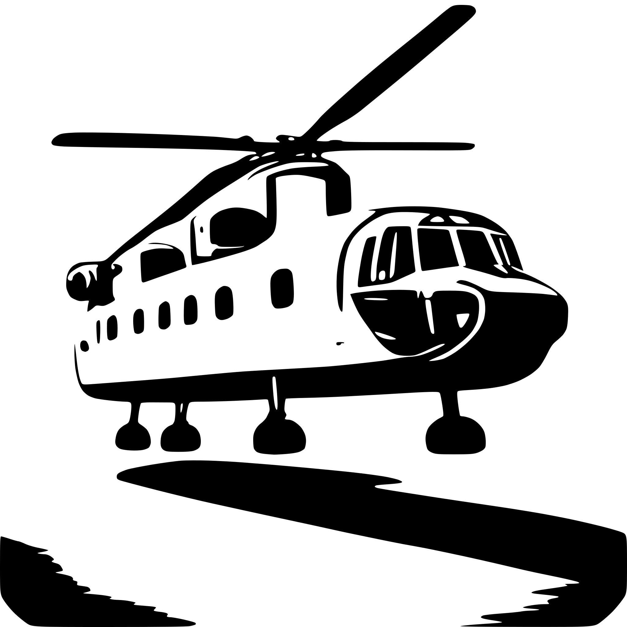 AI-generated SVG of a chinook ets