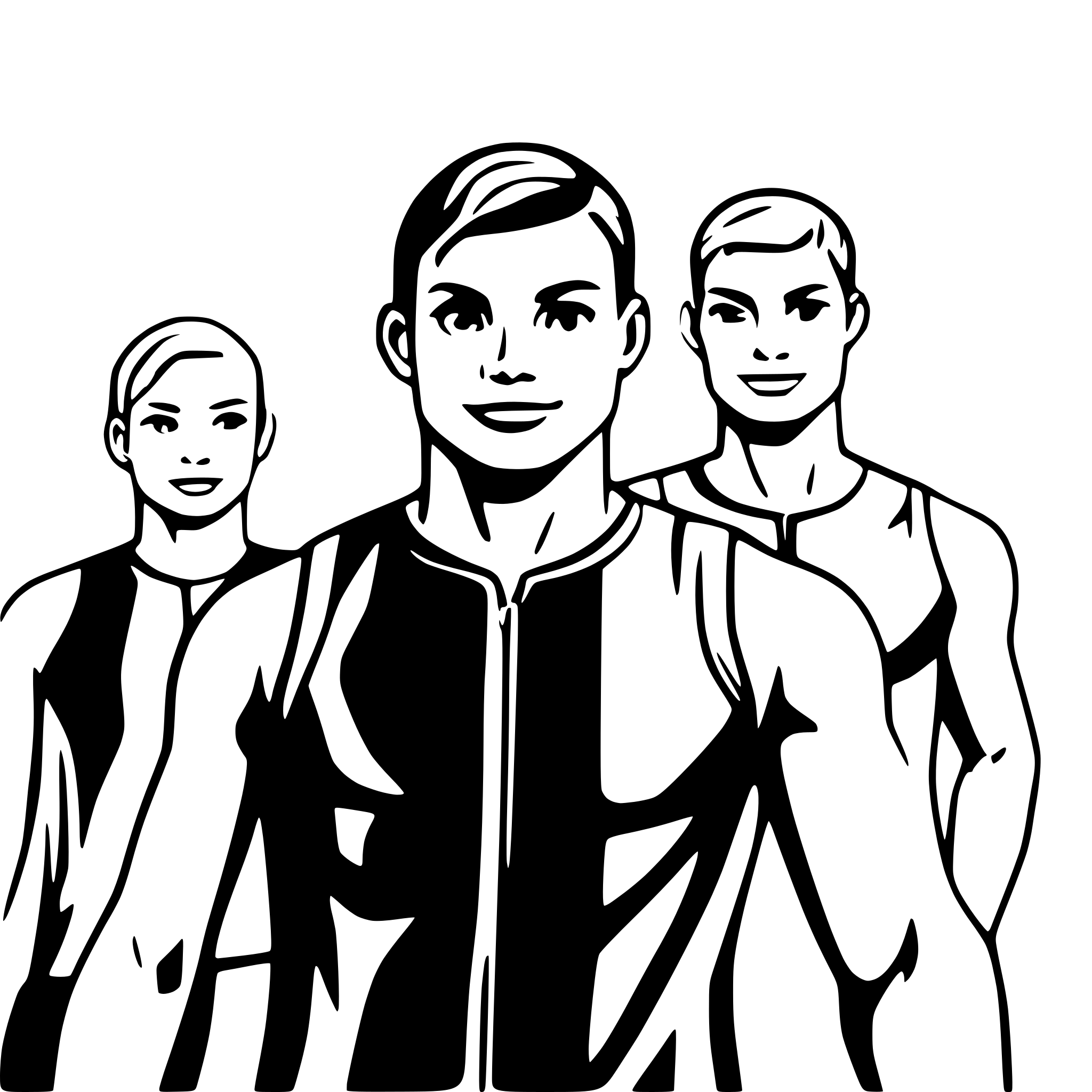AI-generated SVG of a weak men in gym