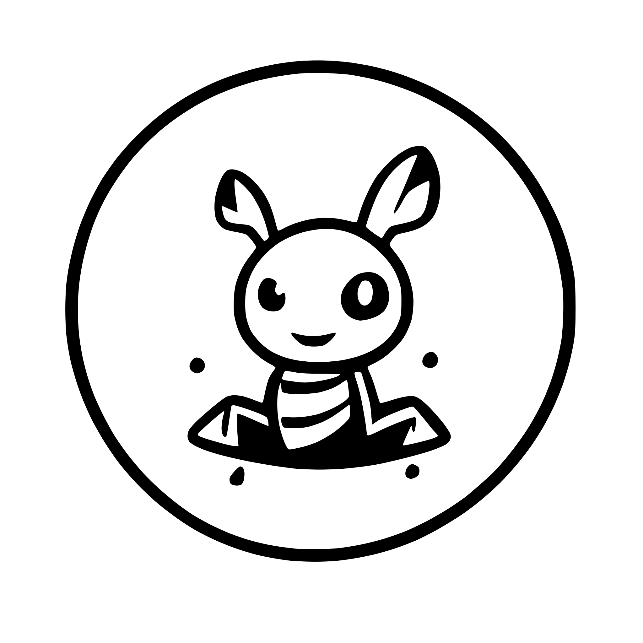 AI-generated SVG of a happy ant