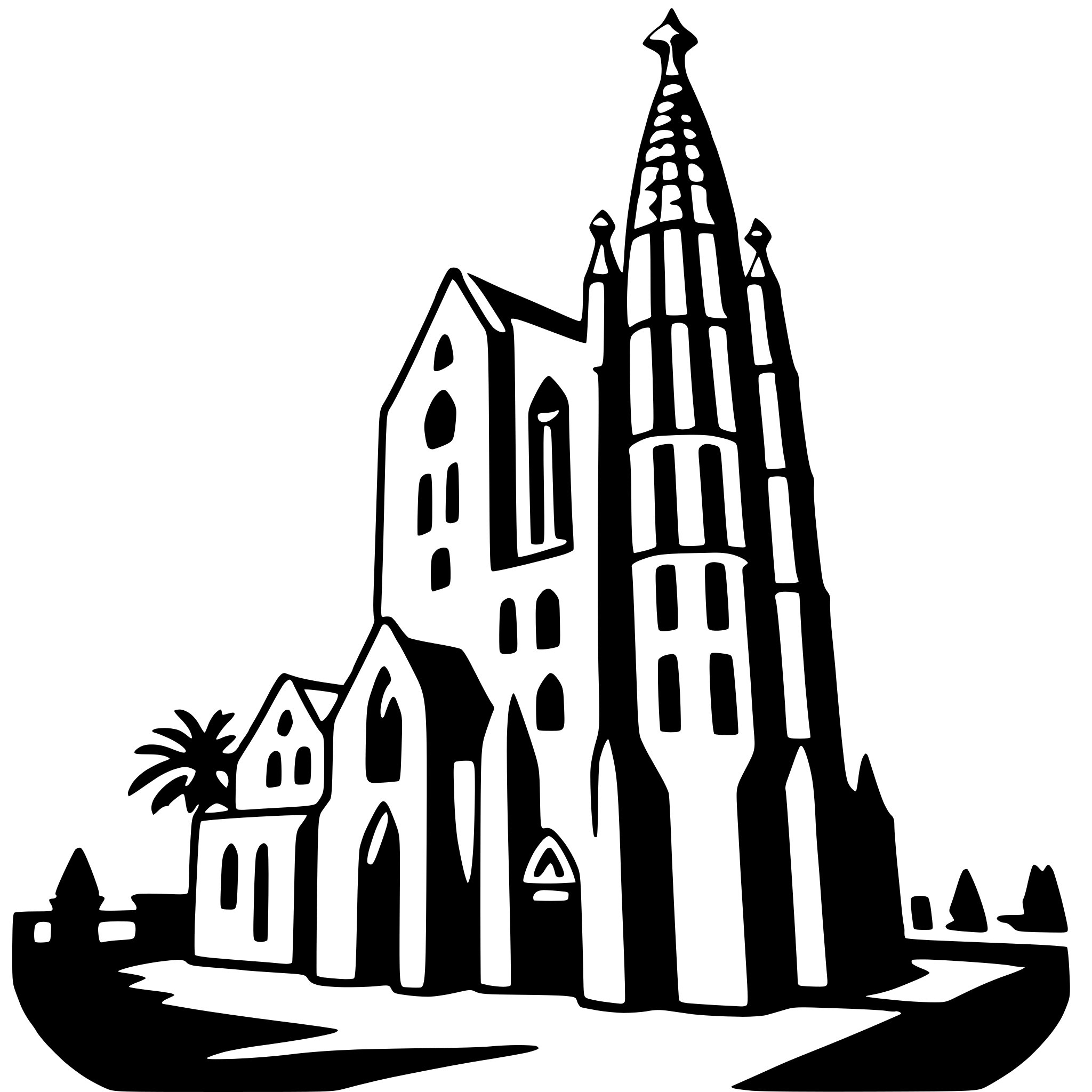 AI-generated SVG of 'sagrada familia'