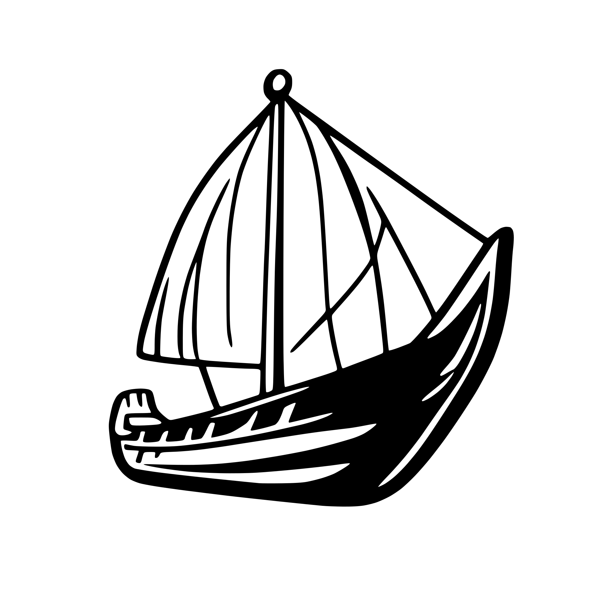AI-generated SVG of 'viking ship'