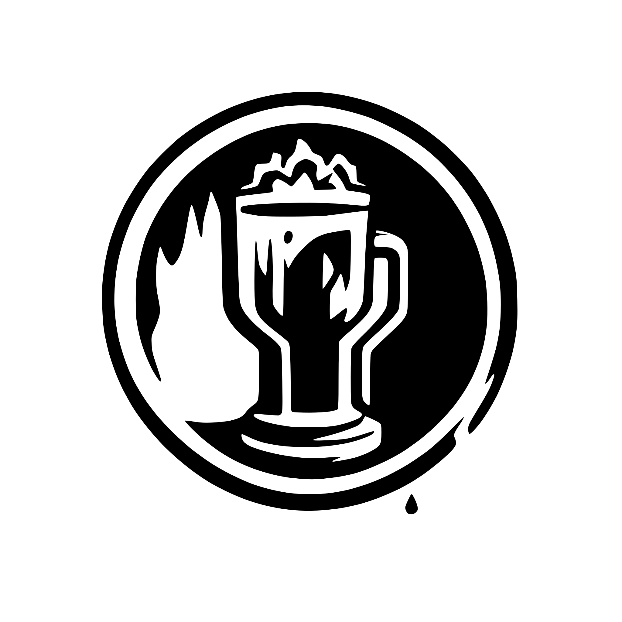 AI-generated SVG of a A logo for an app called Brew Magus
