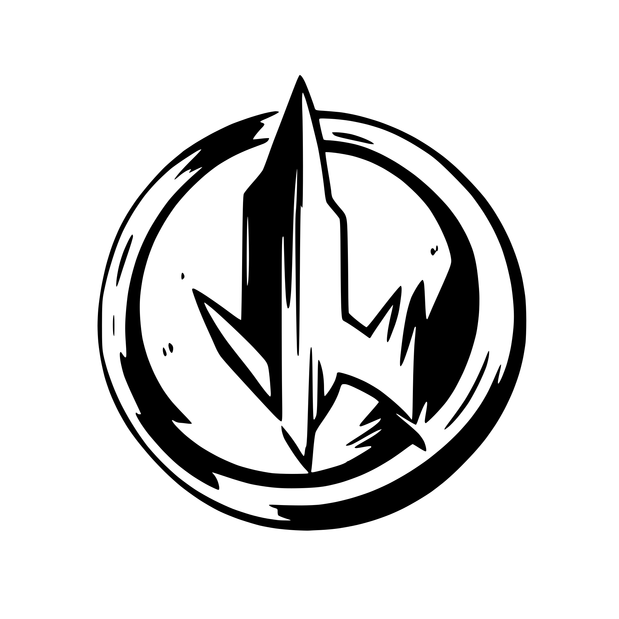 AI-generated SVG of a The Flash Logo + Green Arrow Logo