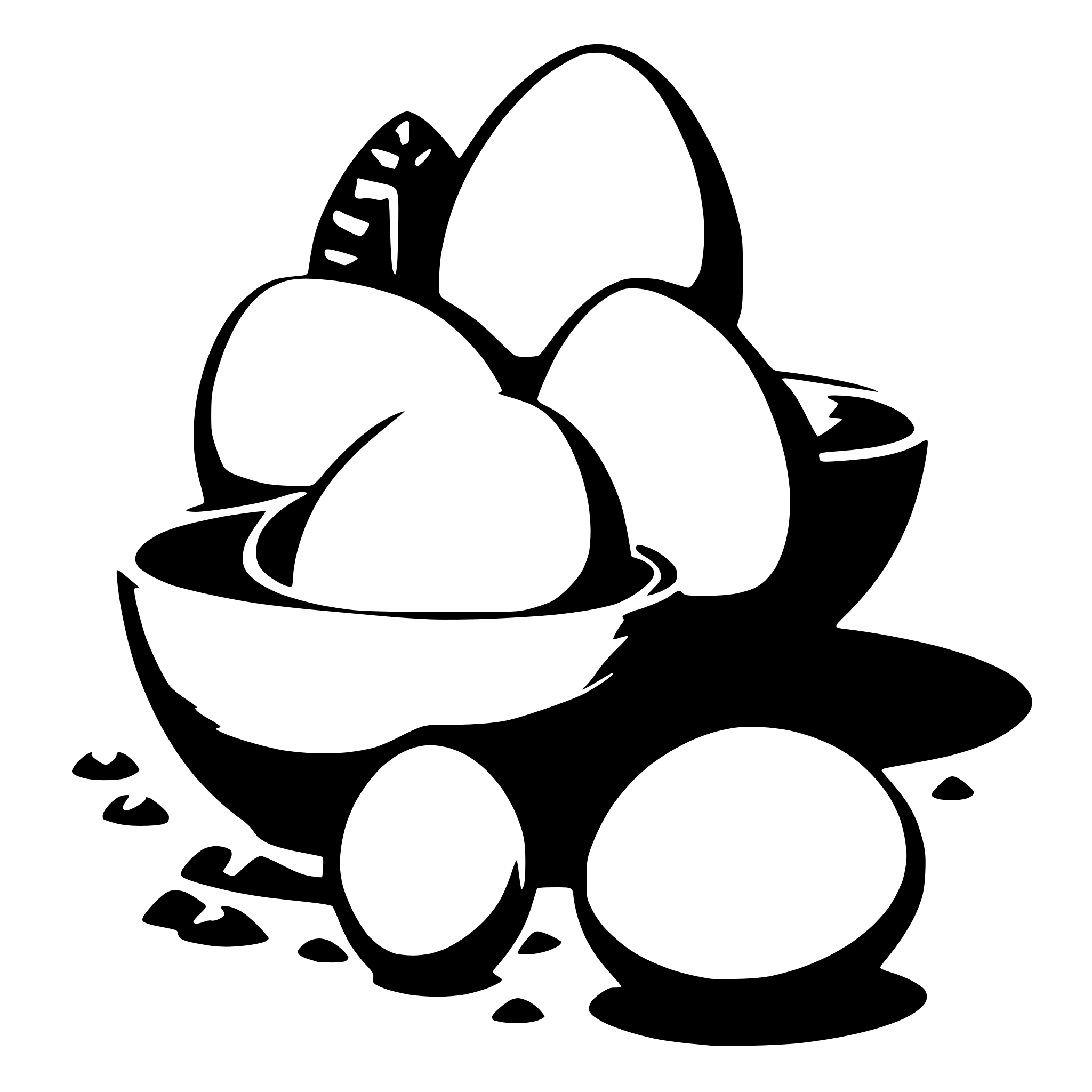 AI-generated SVG of a 3 oeufs