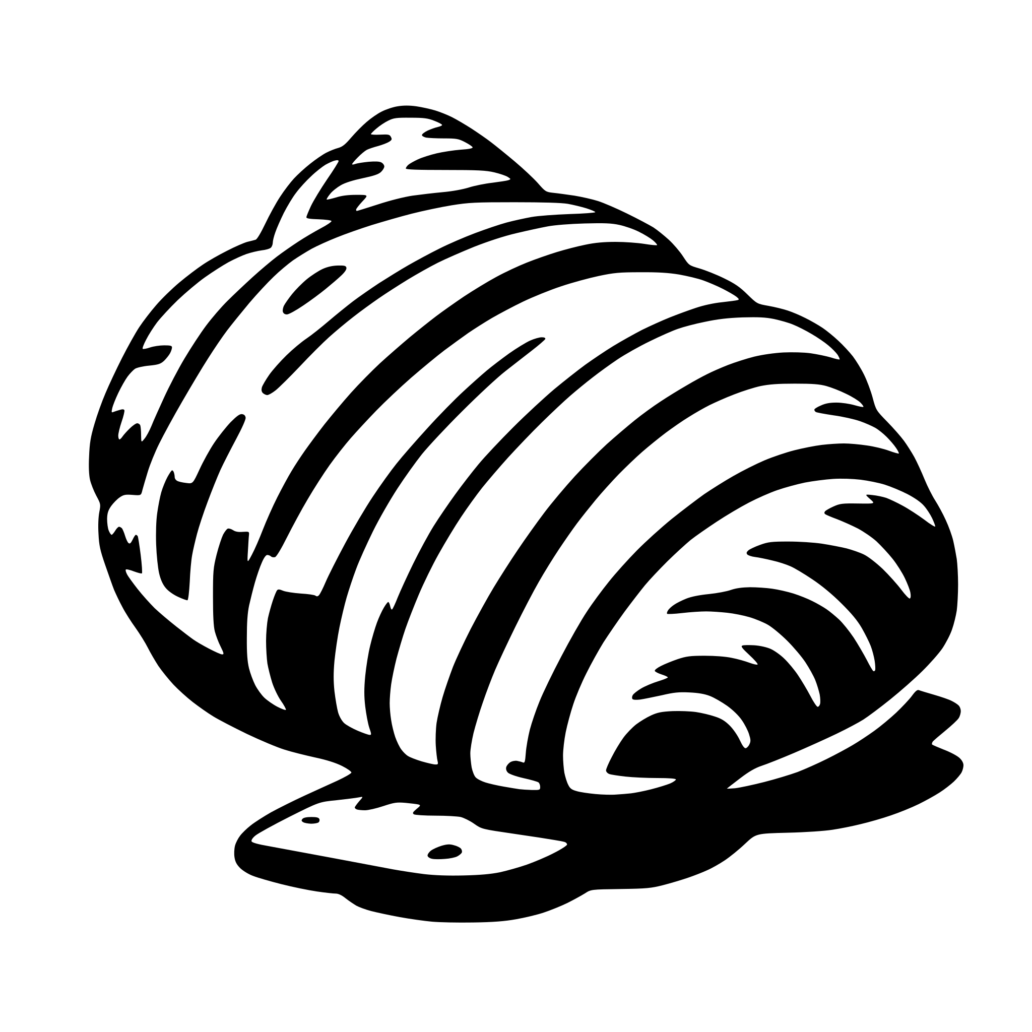 AI-generated SVG of a croissant