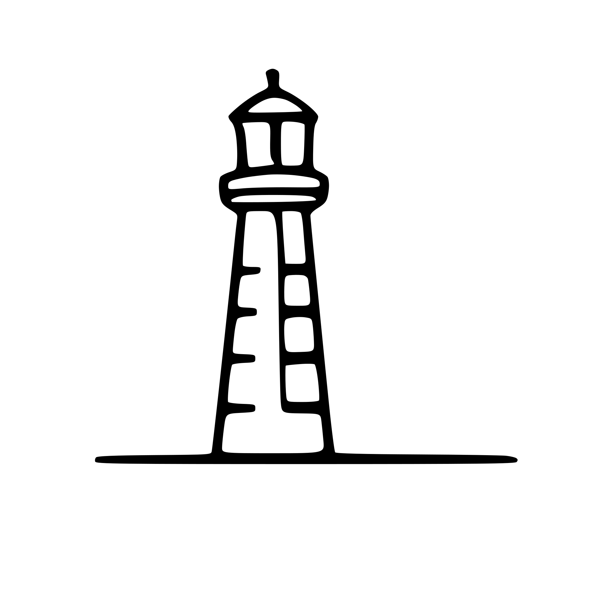 AI-generated SVG of a lighthouse