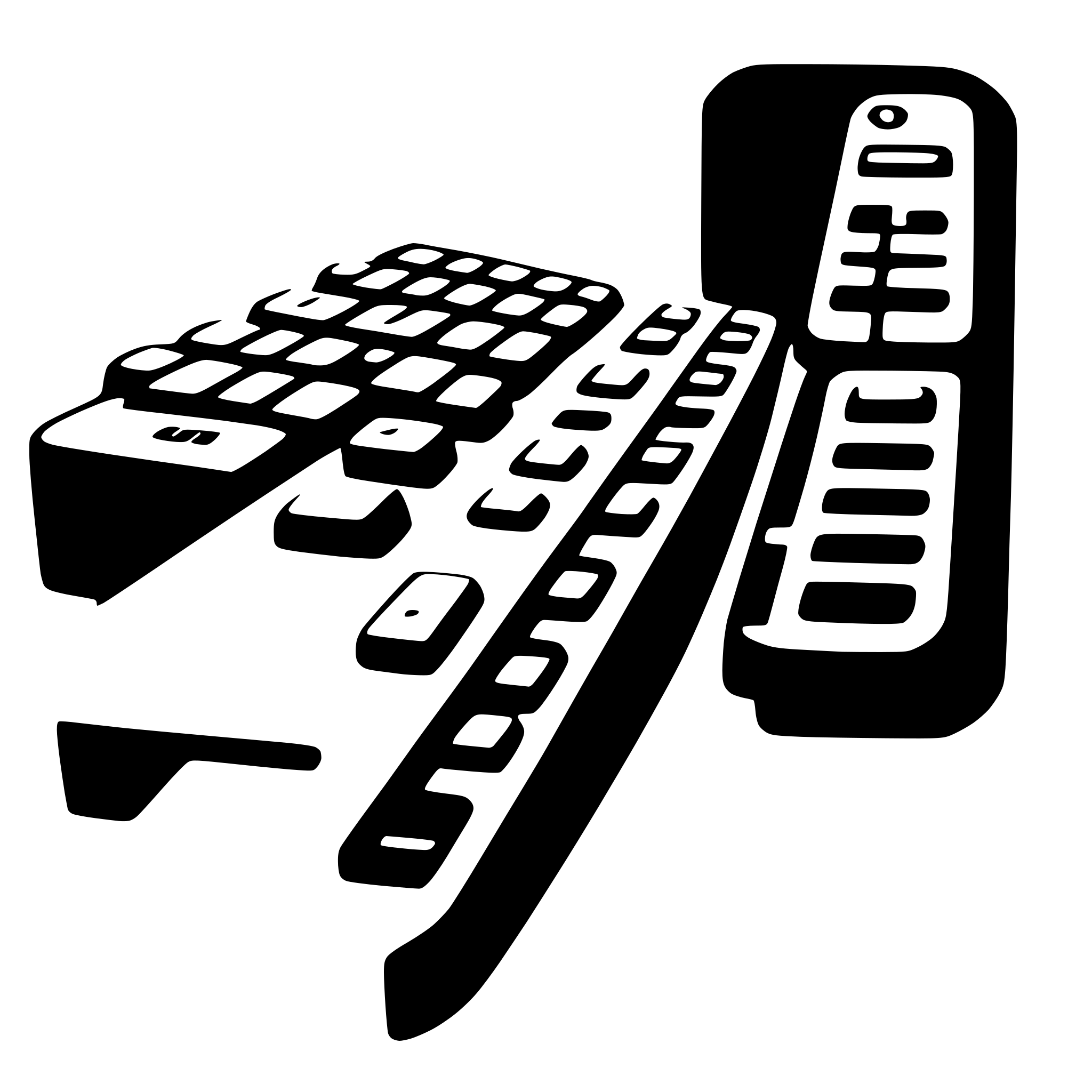 AI-generated SVG of 'keyboard'
