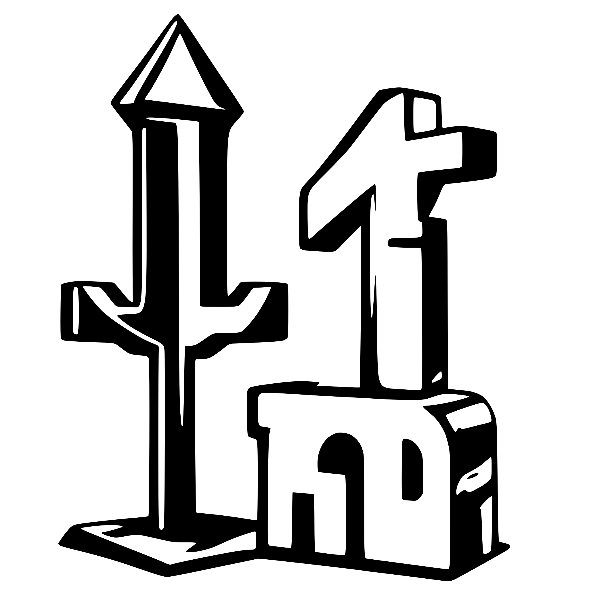 AI-generated SVG of 'Capital M and P'