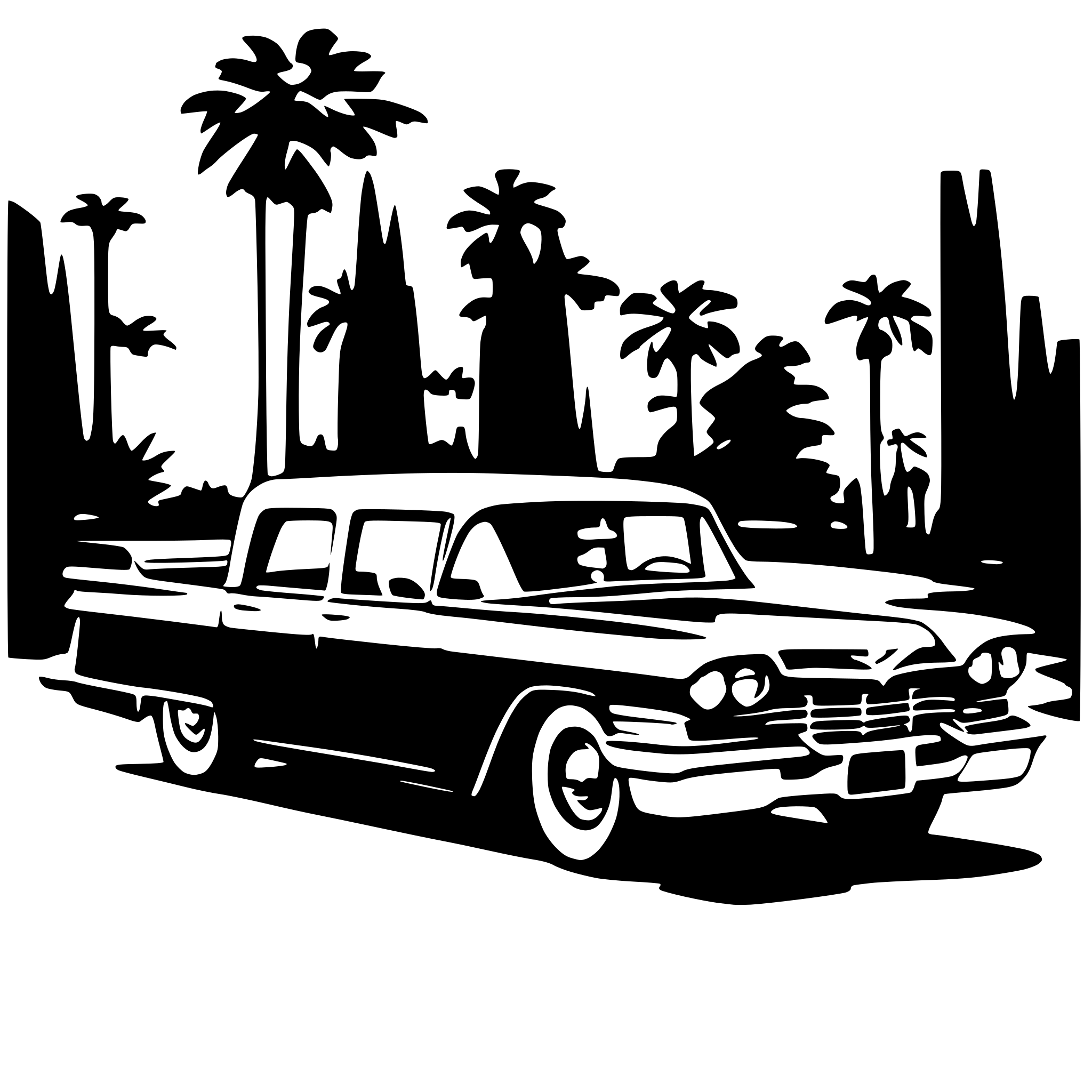 AI-generated SVG of a 1959 fleetwood pickup