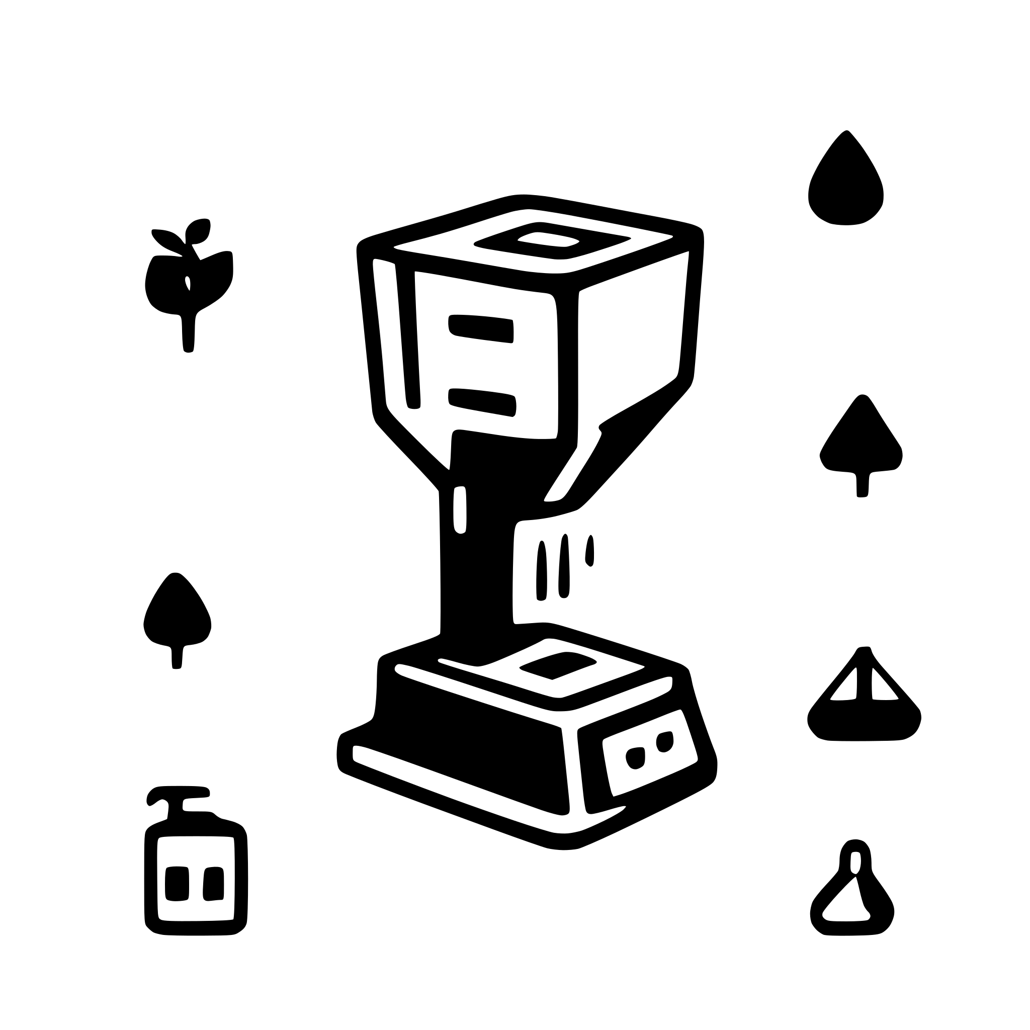 AI-generated SVG of a 3d printer icon