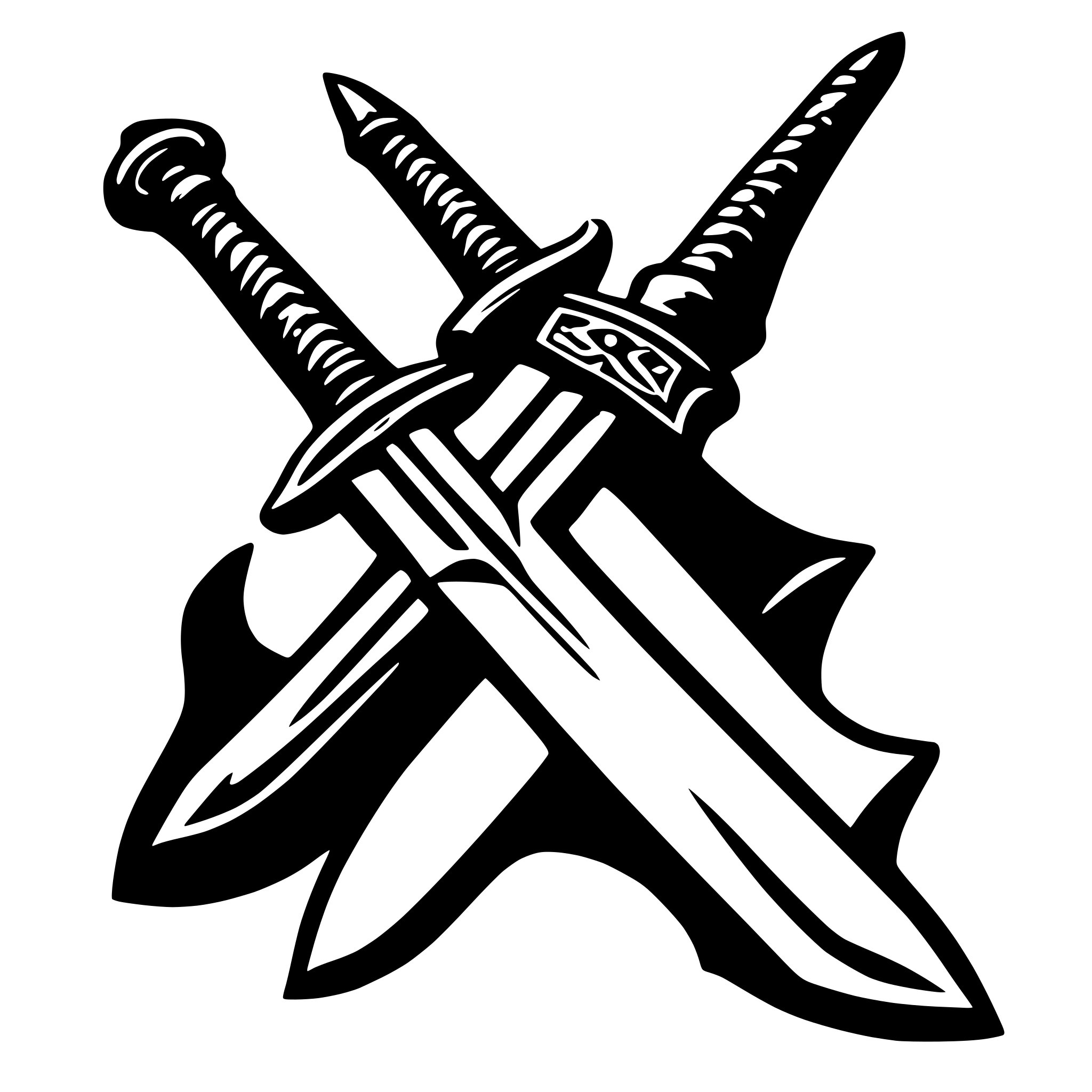AI-generated SVG of 'Witcher sword'