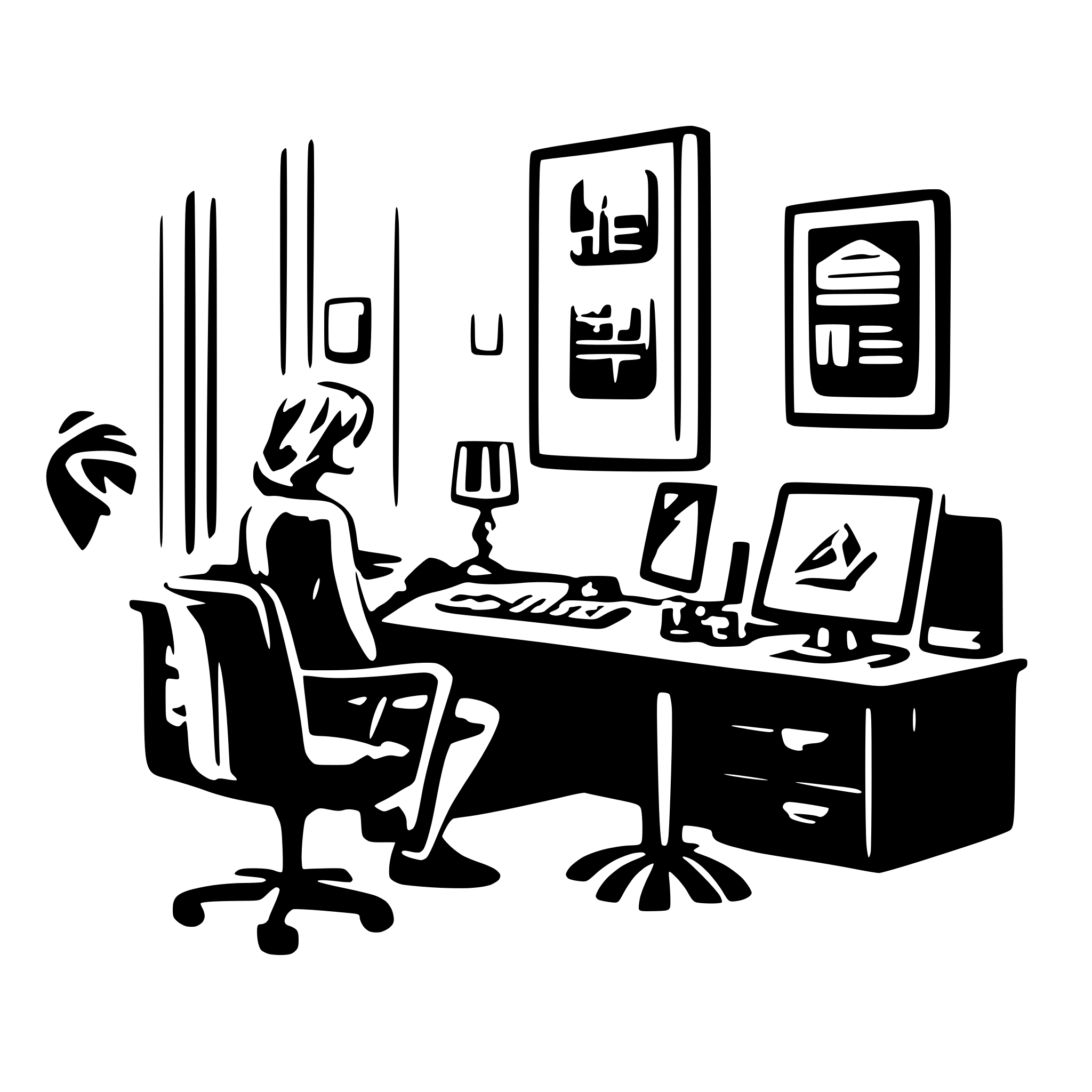 AI-generated SVG of 'Software company'