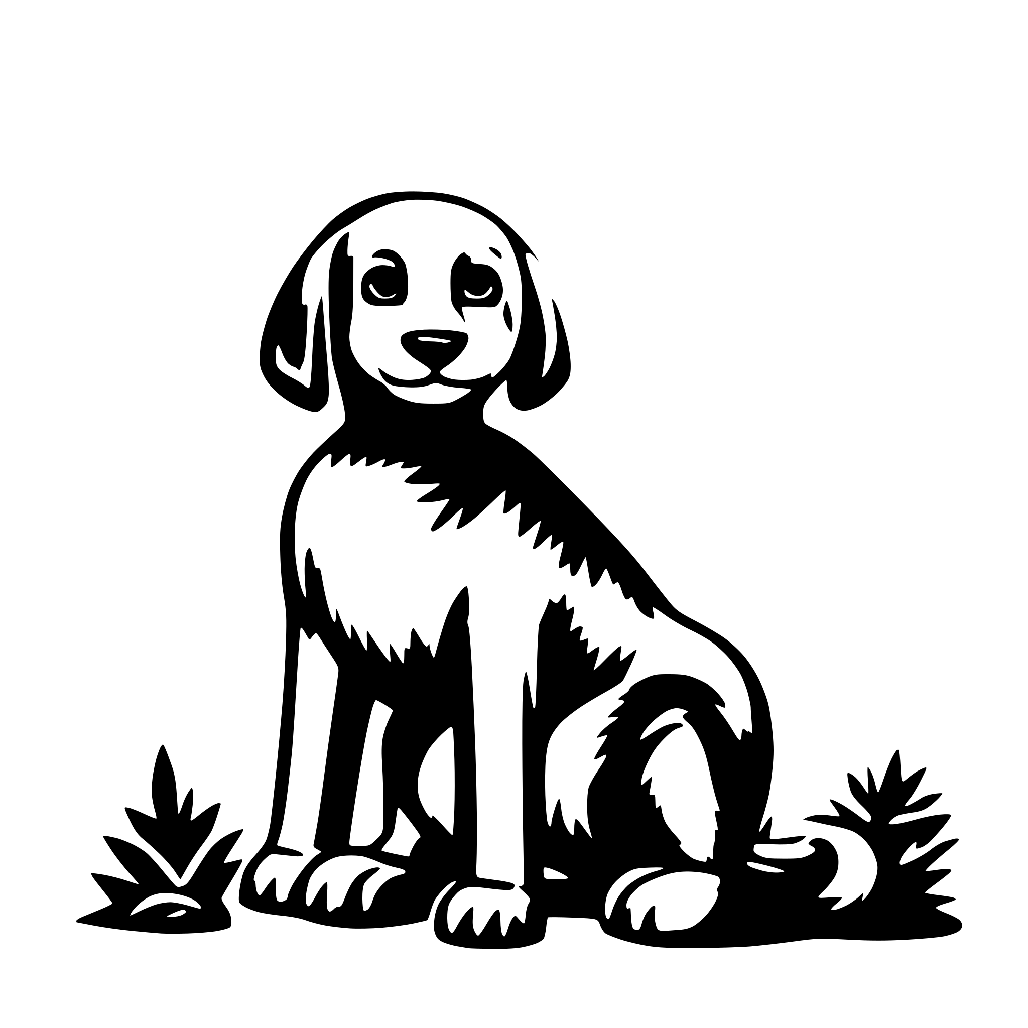 AI-generated SVG of 'Bobo'