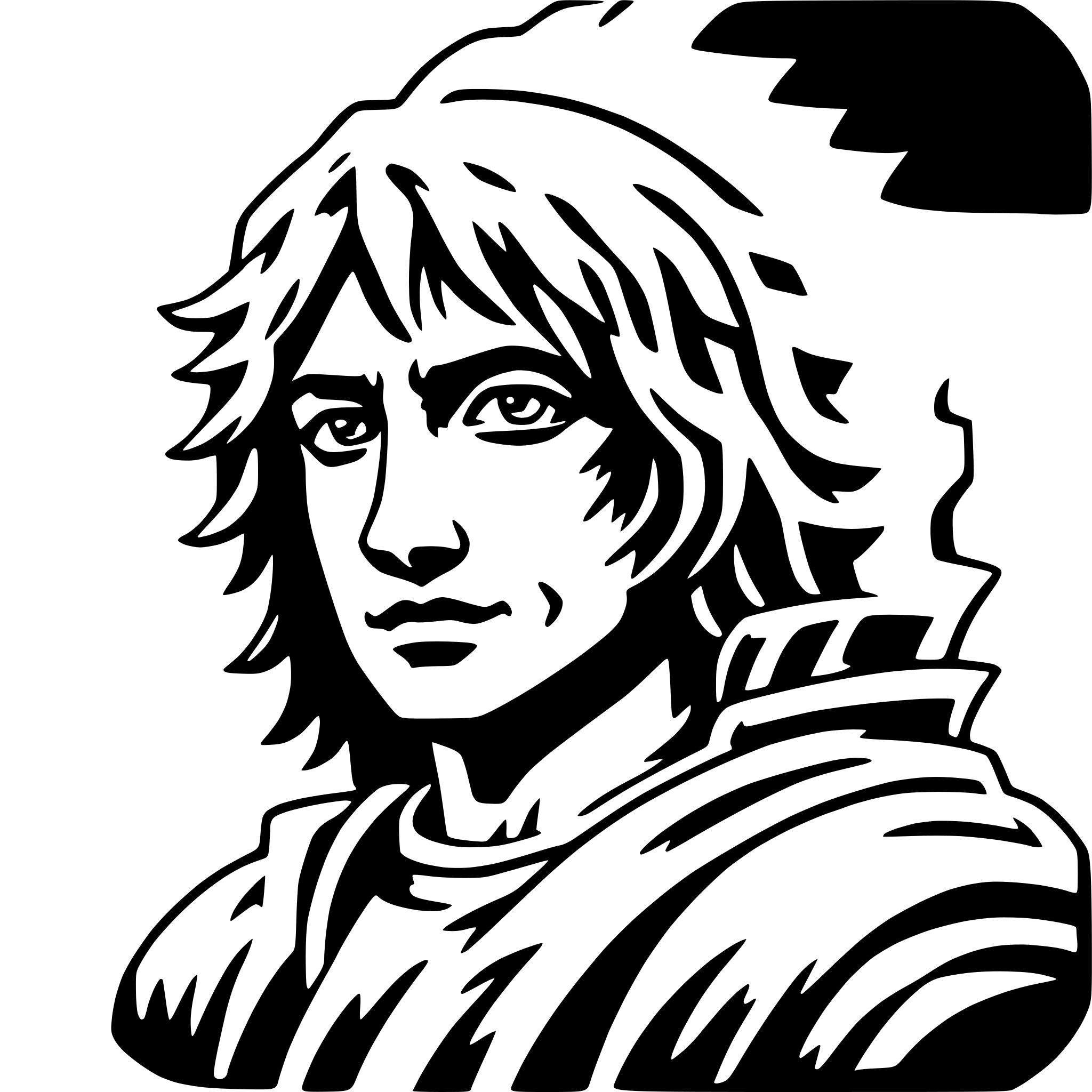 AI-generated SVG of 'susanoo'