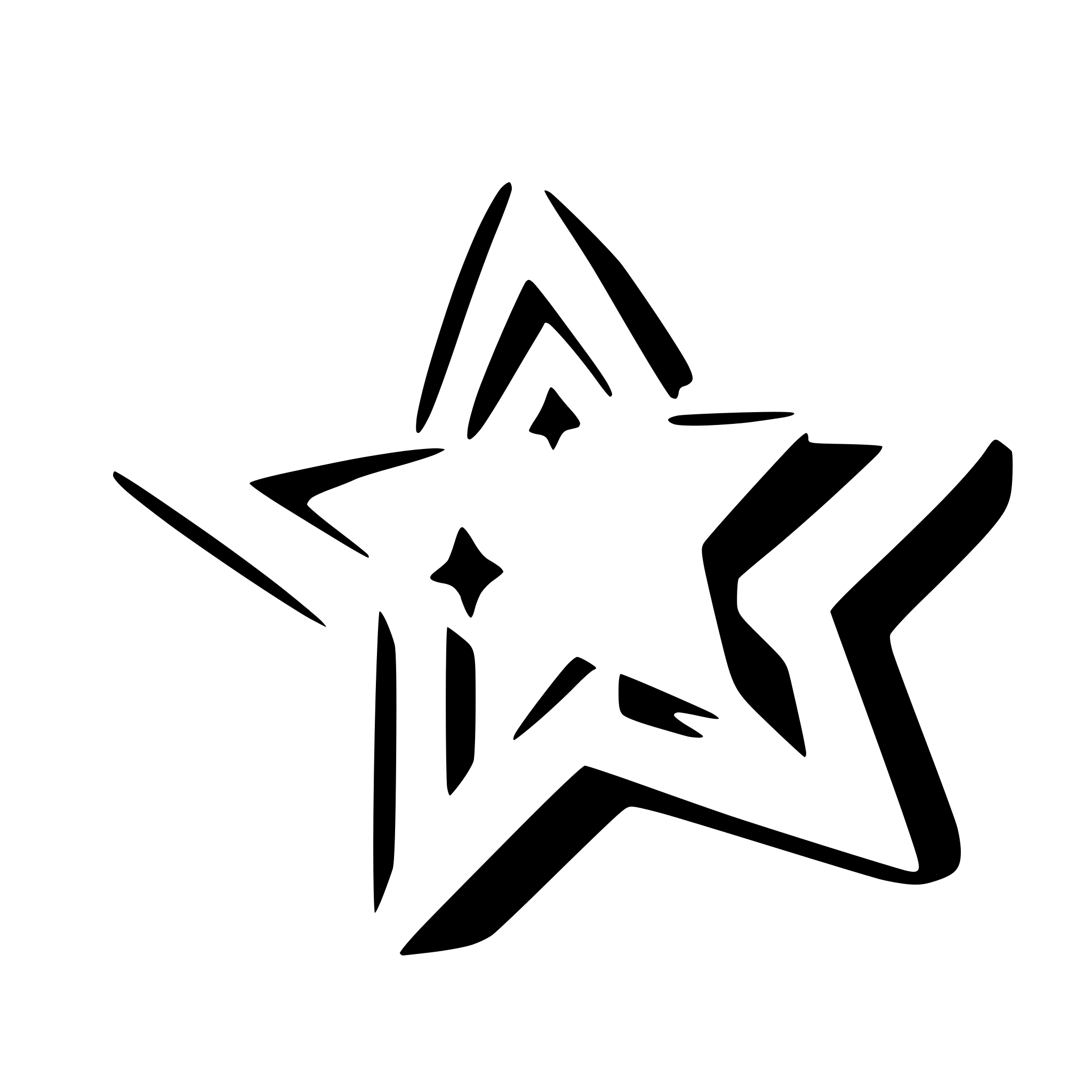 AI-generated SVG of a star